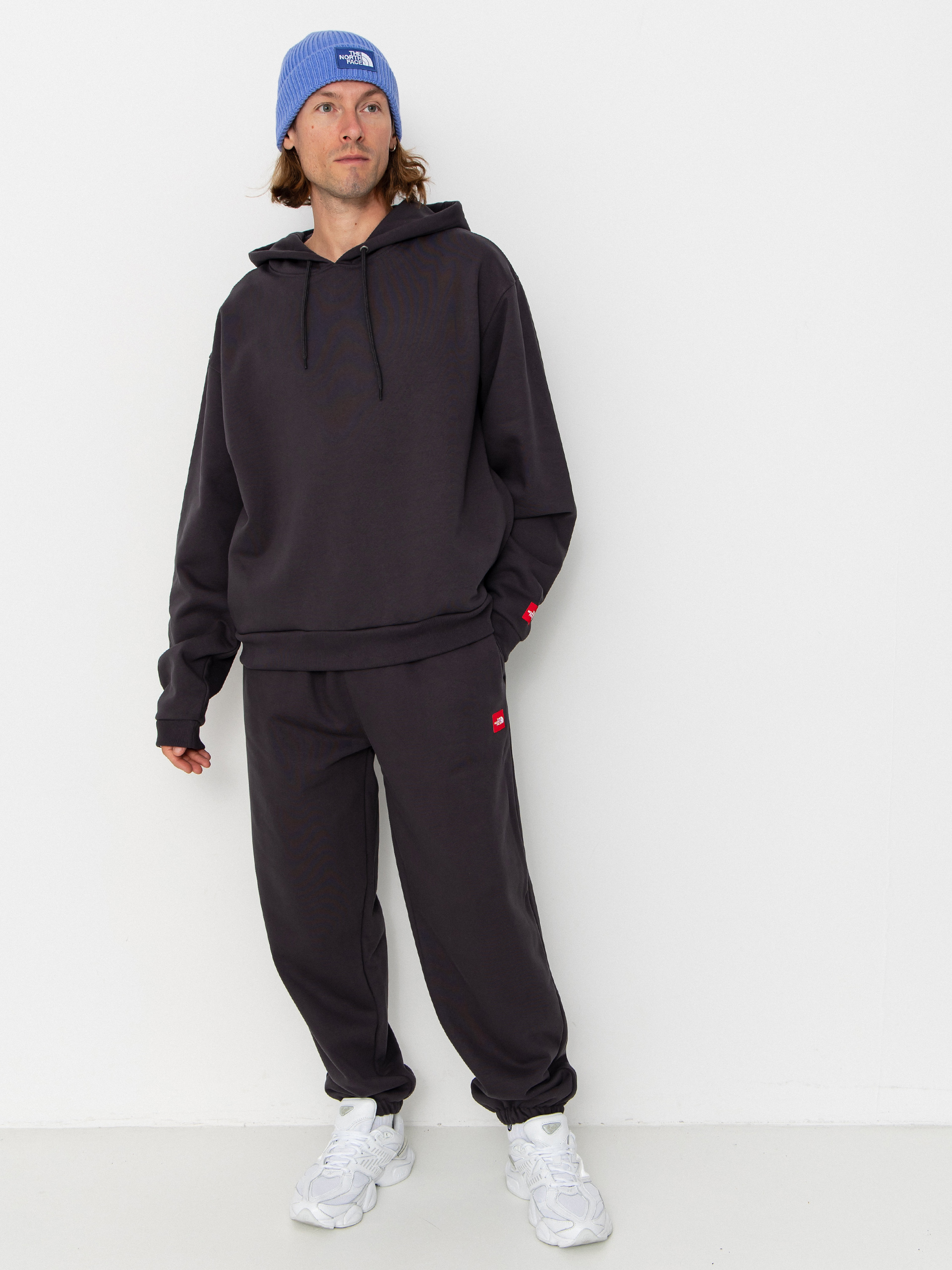 Mikina s kapucí The North Face Red Box HD (obsidian)