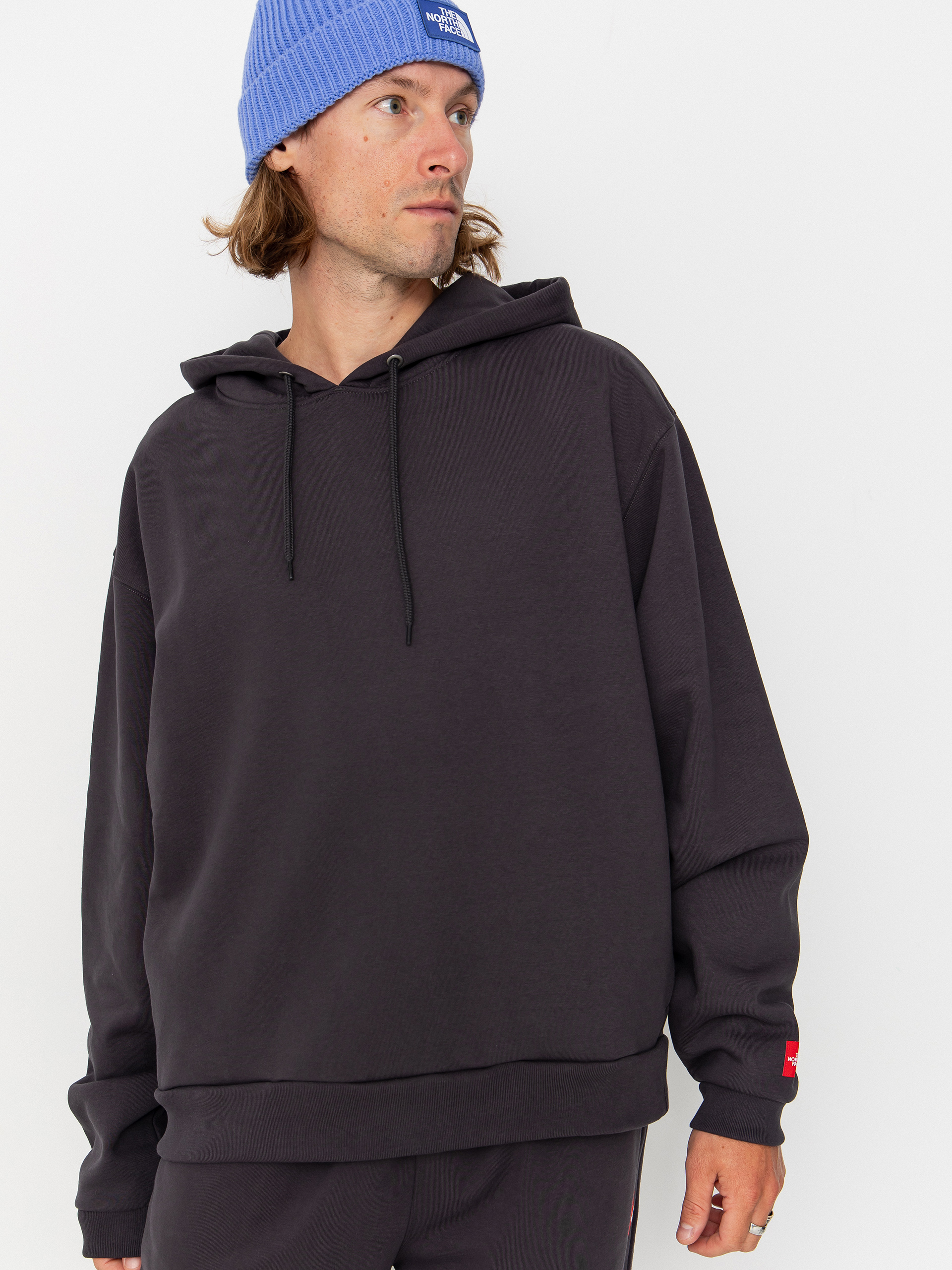 Mikina s kapucí The North Face Red Box HD (obsidian)