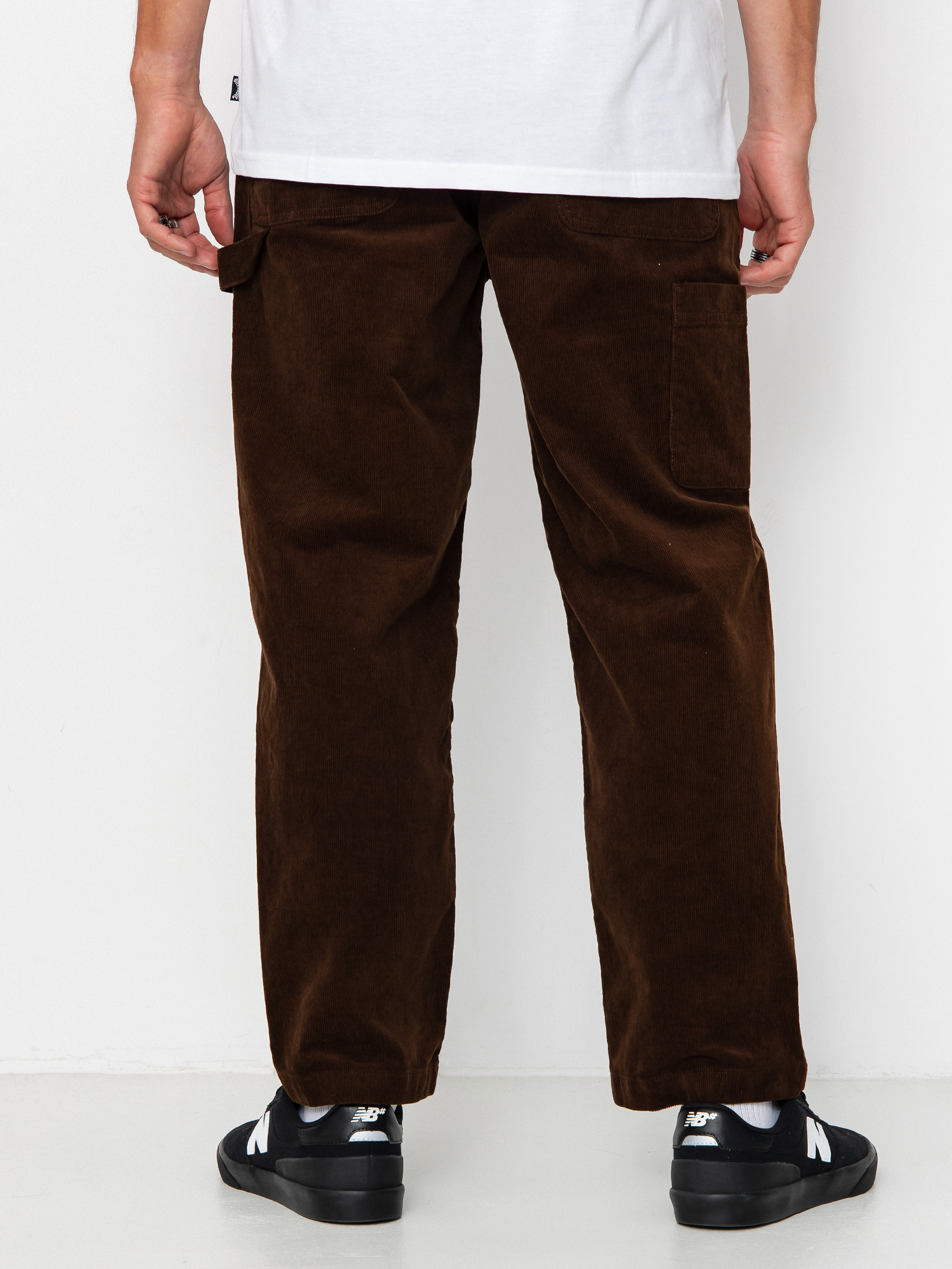 Kalhoty Volcom Kraftsman Cord (brown stone)