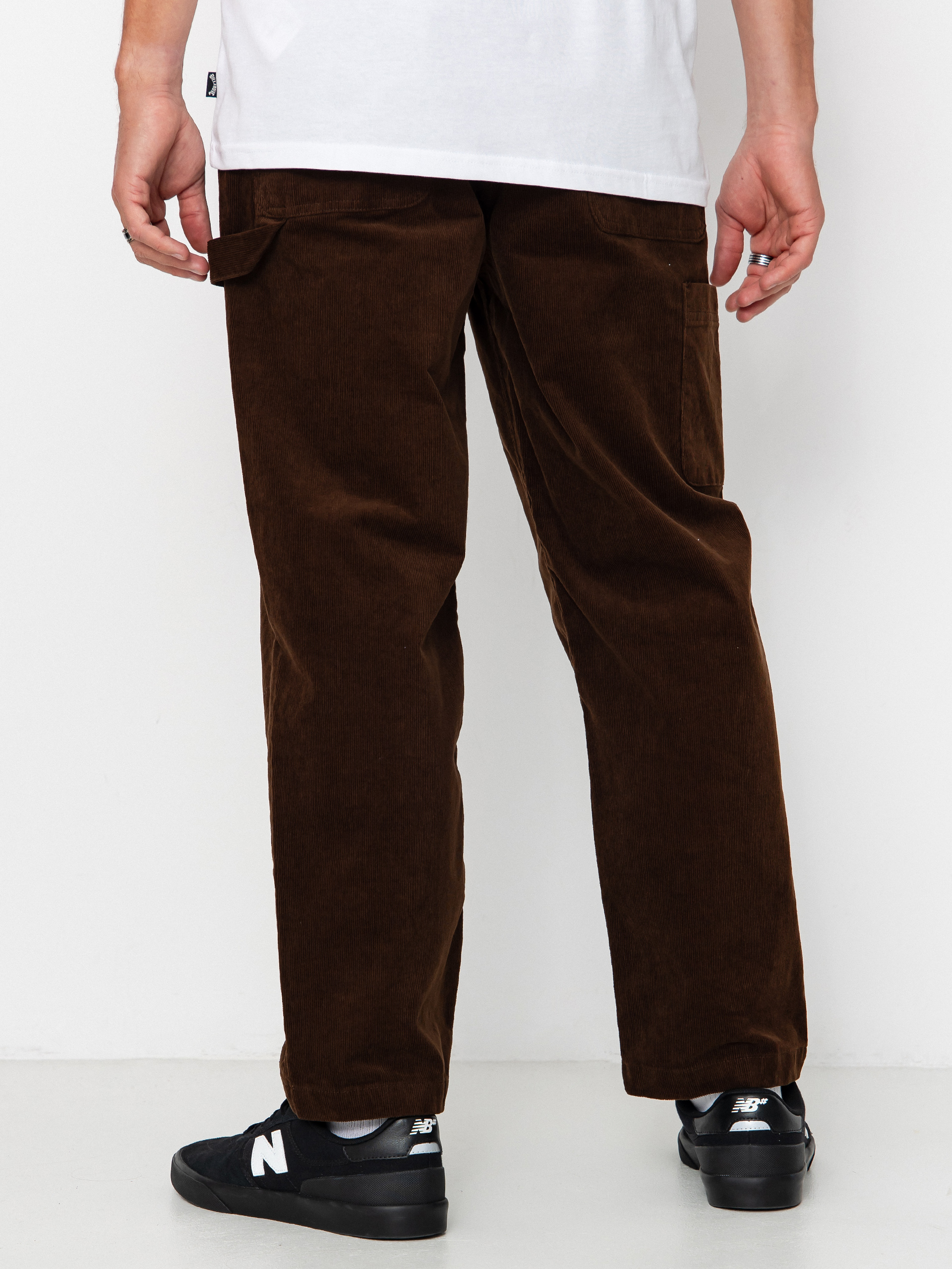 Kalhoty Volcom Kraftsman Cord (brown stone)