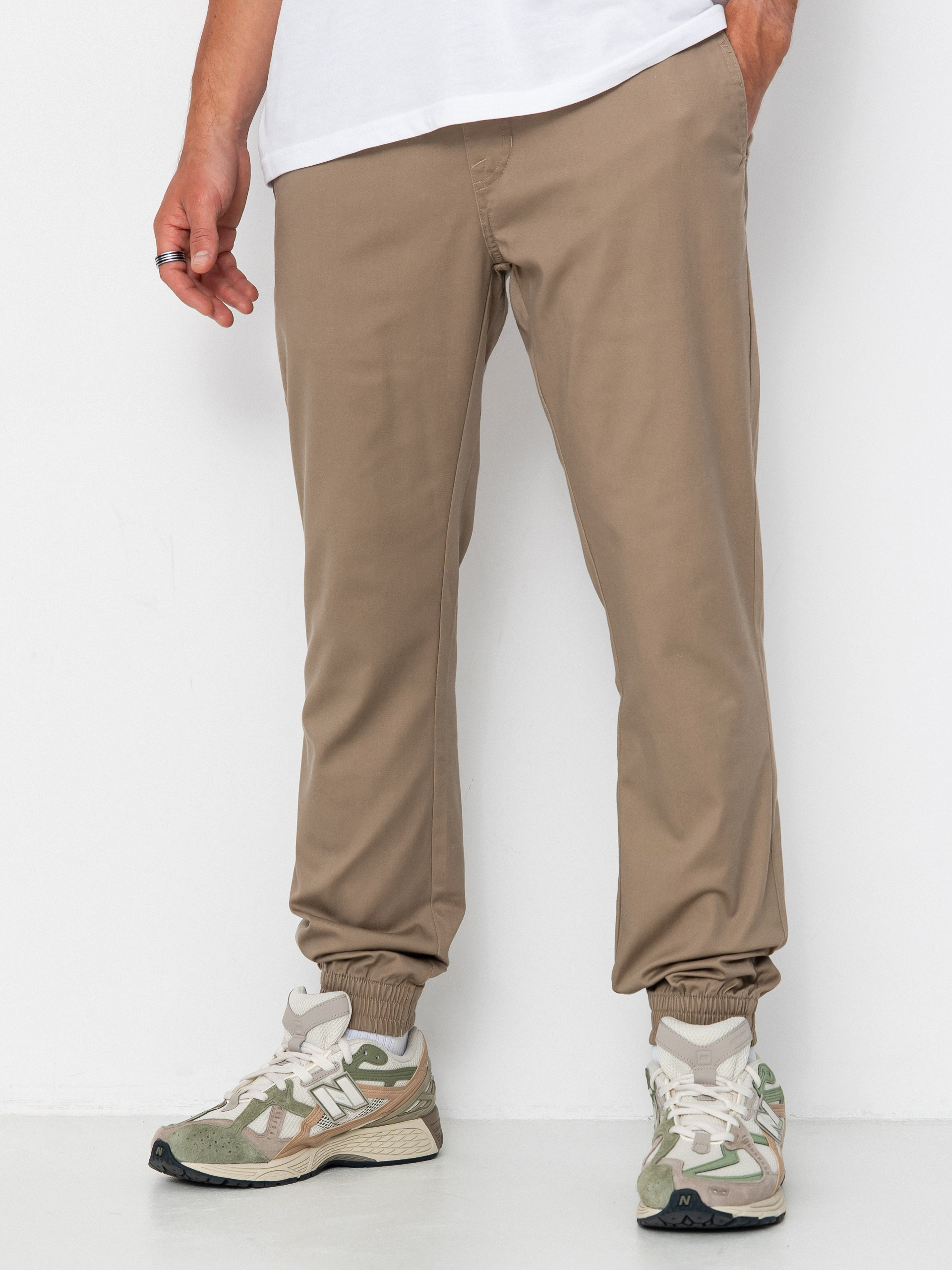 Kalhoty Volcom Frickin Slim Jogger (khaki)
