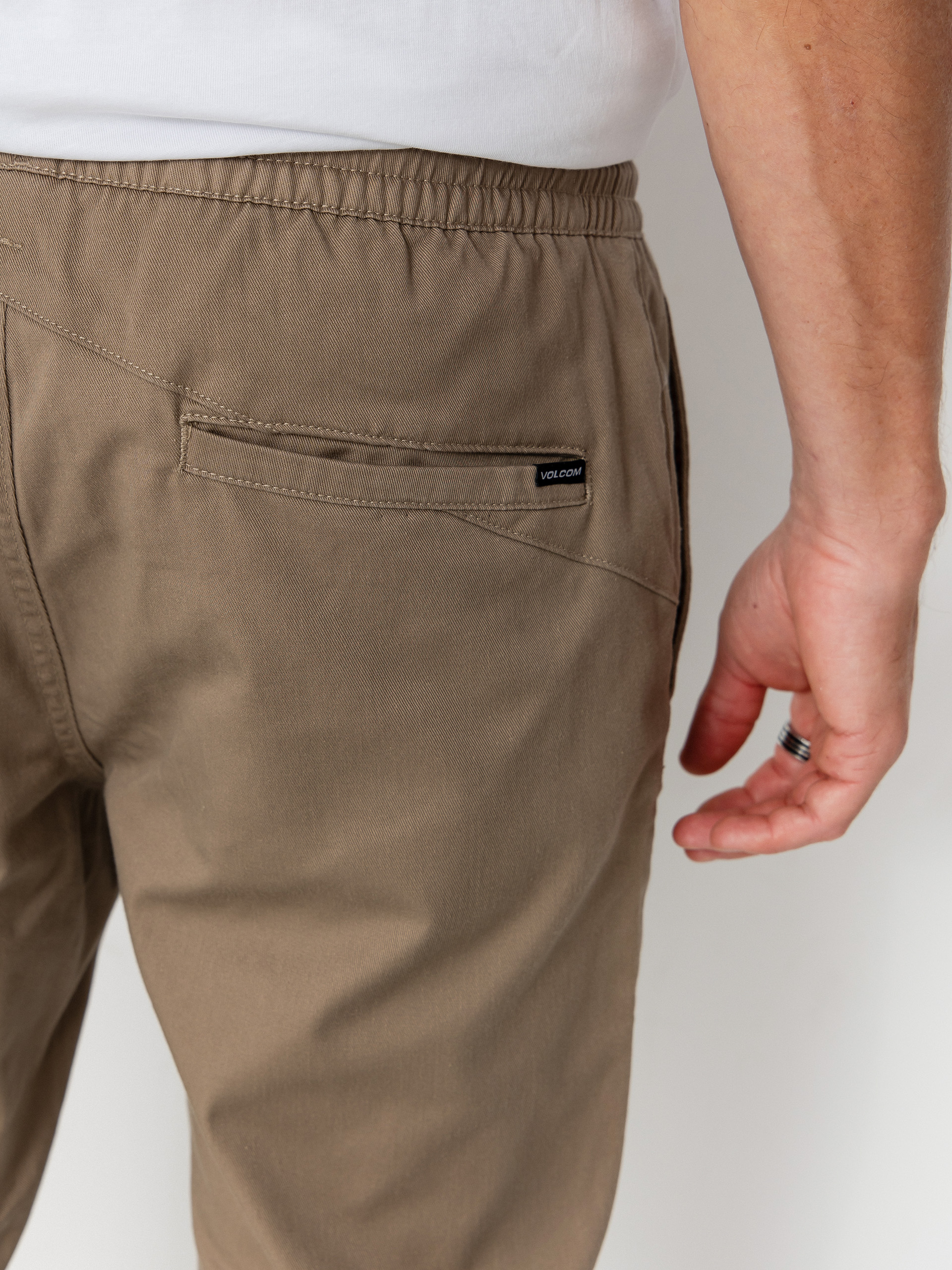 Kalhoty Volcom Frickin Slim Jogger (khaki)