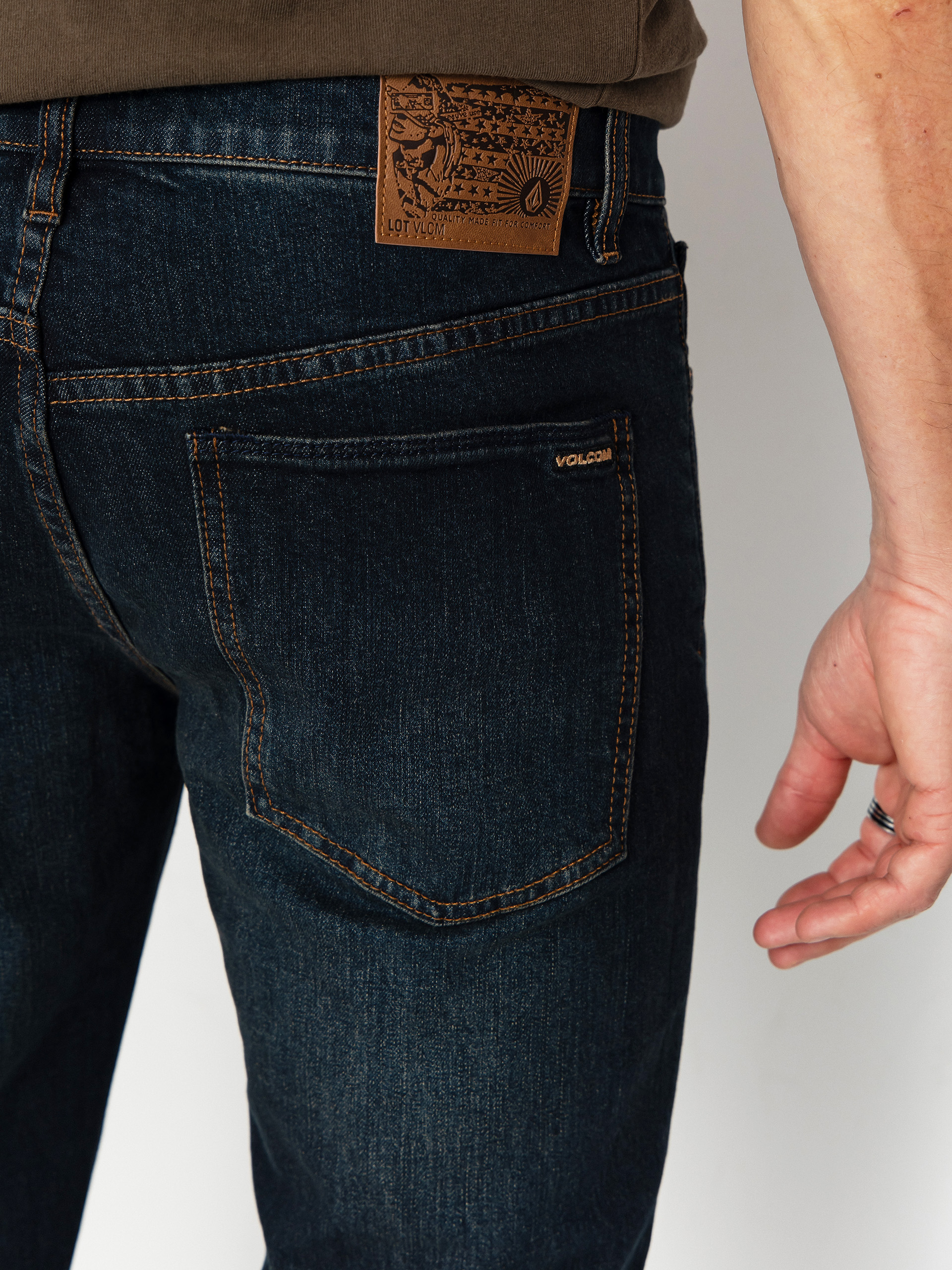 Kalhoty Volcom Solver Denim (new vintage blue)