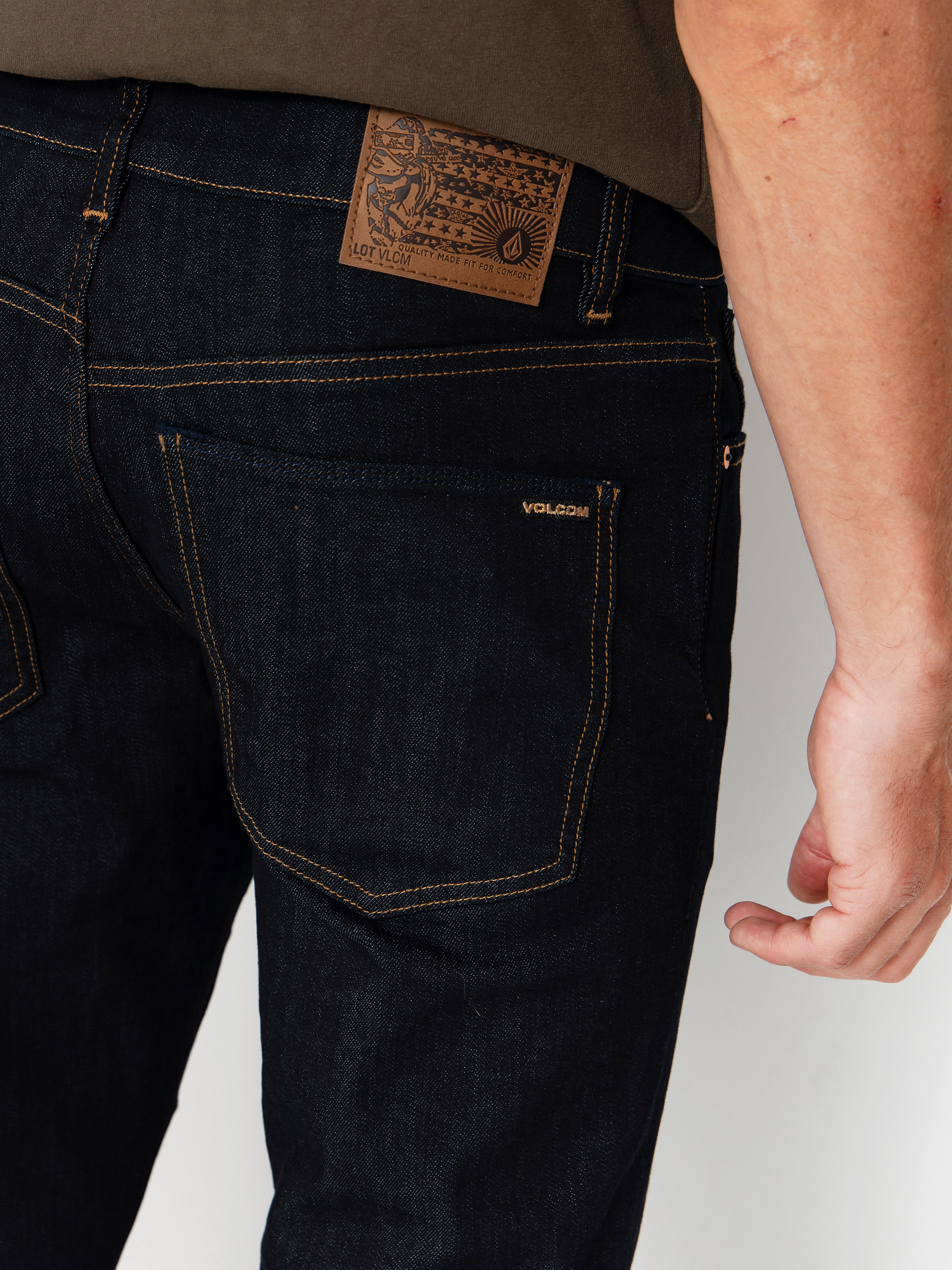 Kalhoty Volcom Solver Denim (rinse)