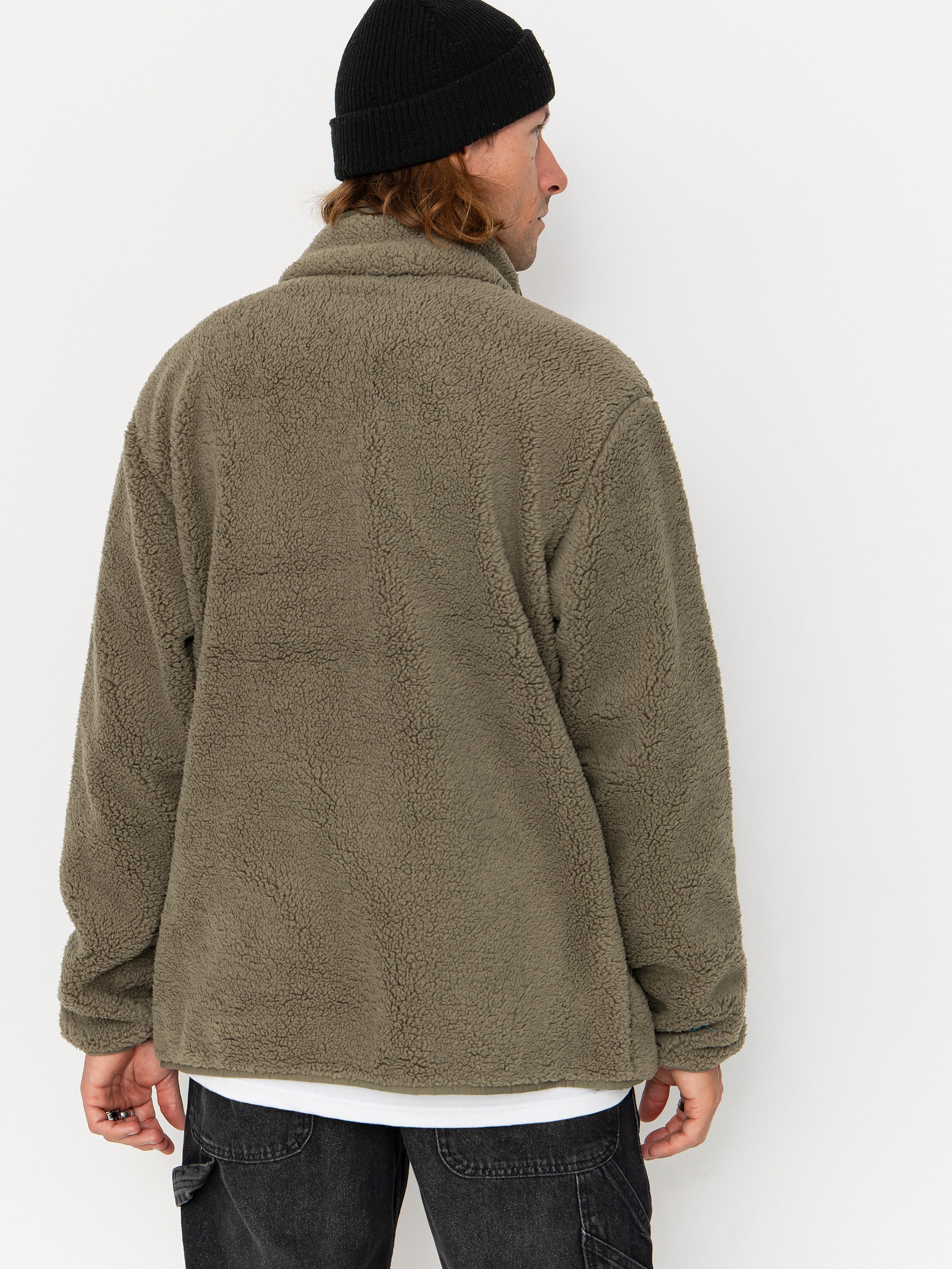 Pánský Fleecová mikina Columbia Rugged Ridge High Pile Full Zip (stone green)