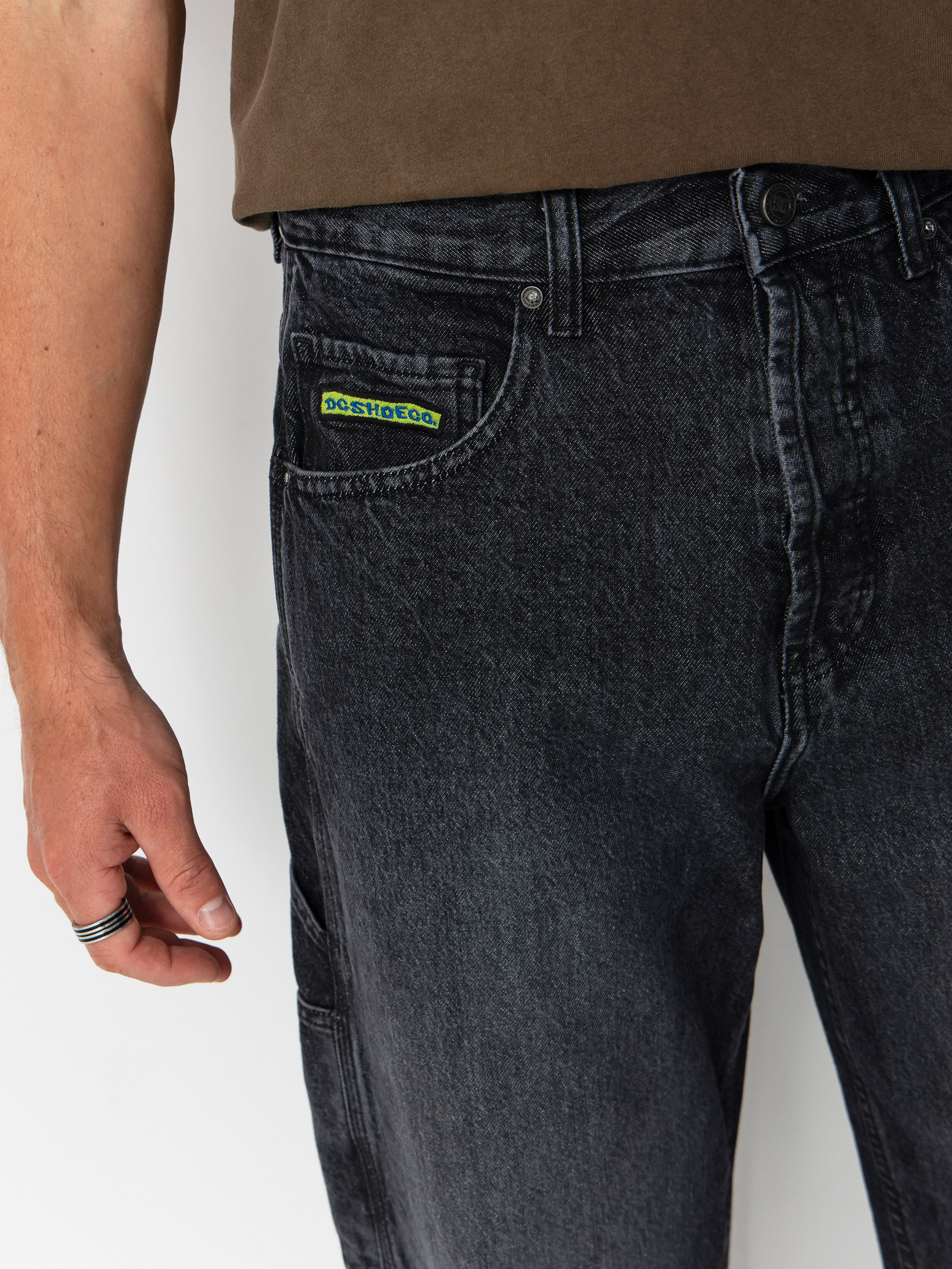 Kalhoty DC Worker Baggy Carpenter (black)