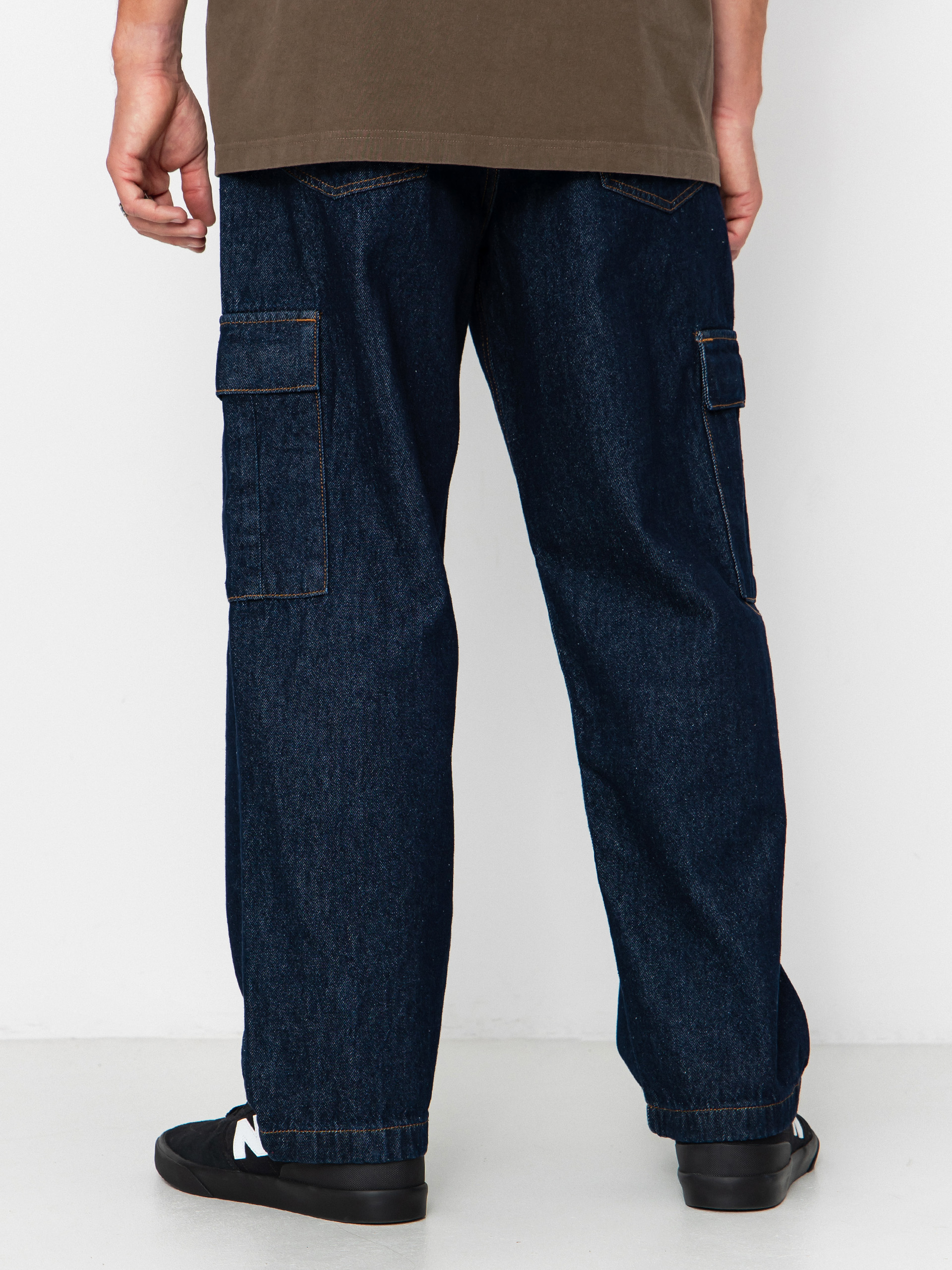 Kalhoty DC Worker Baggy Denim Cargo (dark denim)