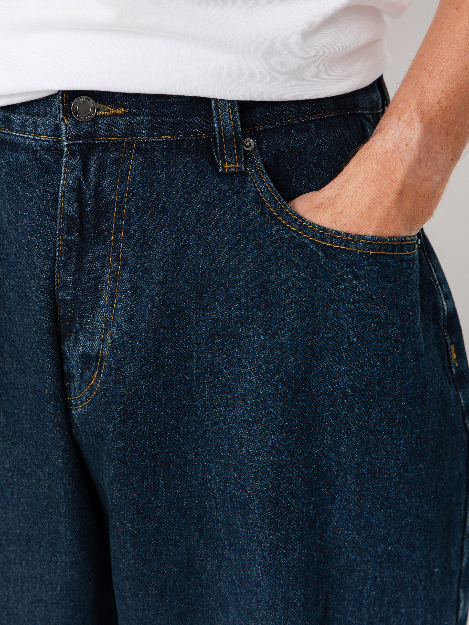 Kalhoty Wasted Paris Signature Rod (raw blue)