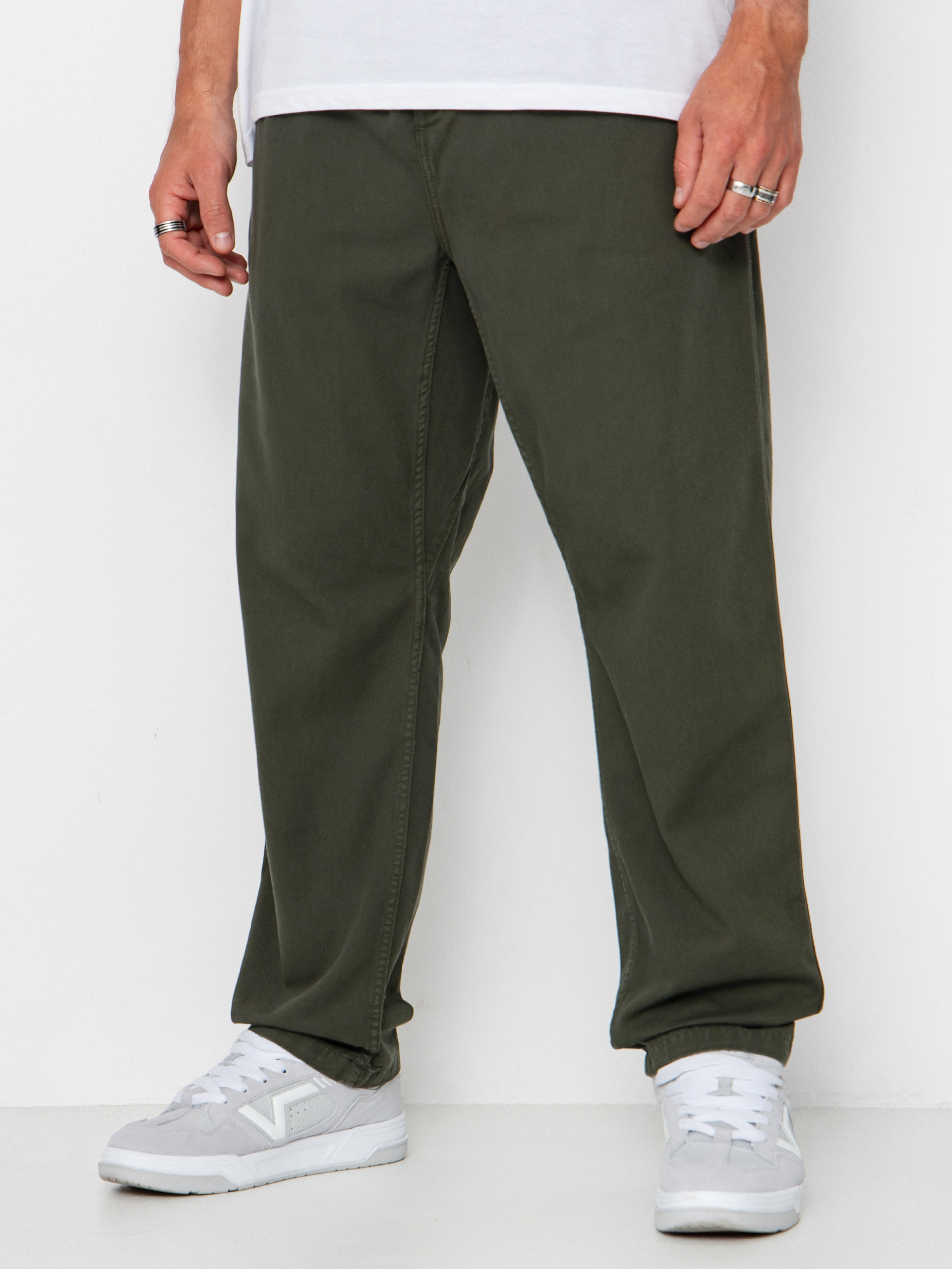 Kalhoty Carhartt WIP Flint (opuntia/garment dyed)