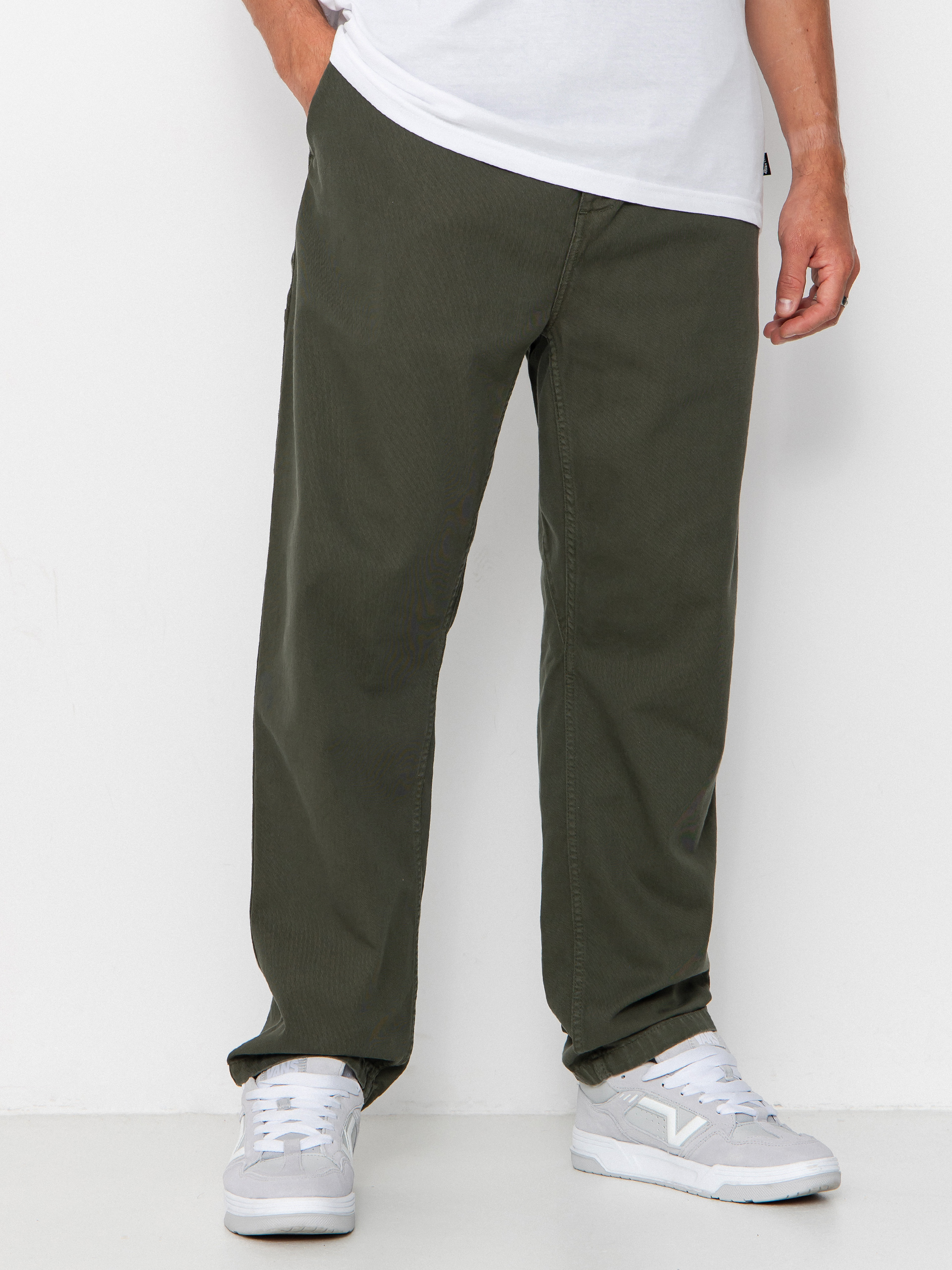 Kalhoty Carhartt WIP Flint (opuntia/garment dyed)