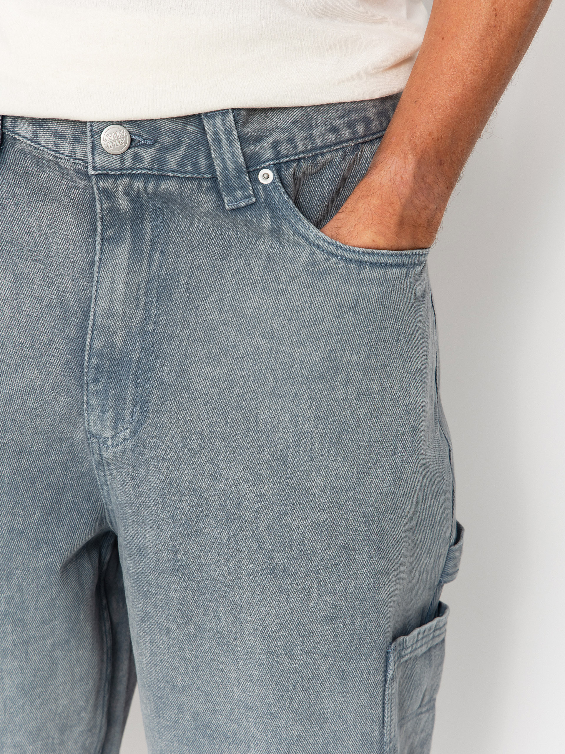 Kalhoty Santa Cruz Carpenter (storm grey)