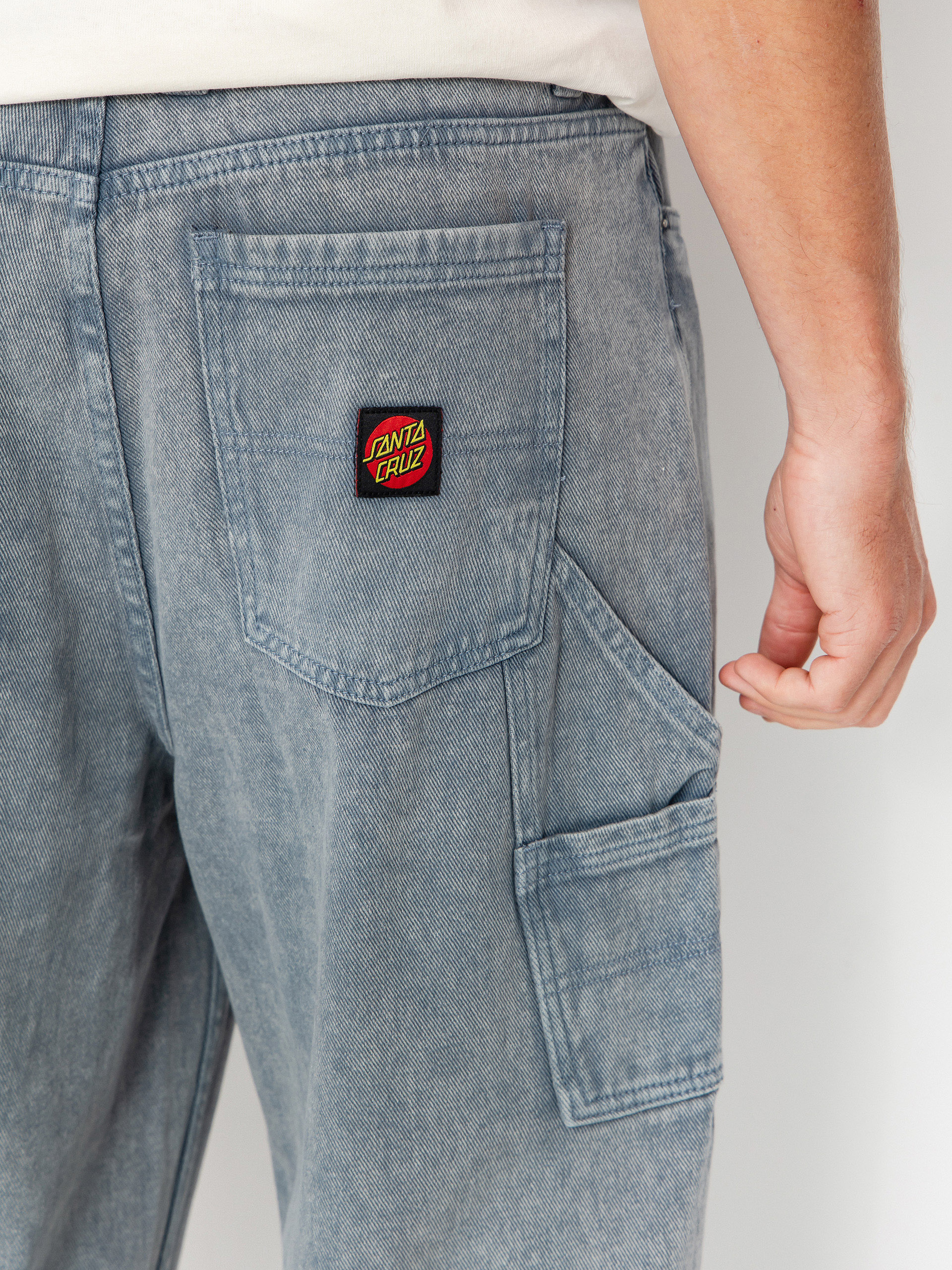 Kalhoty Santa Cruz Carpenter (storm grey)
