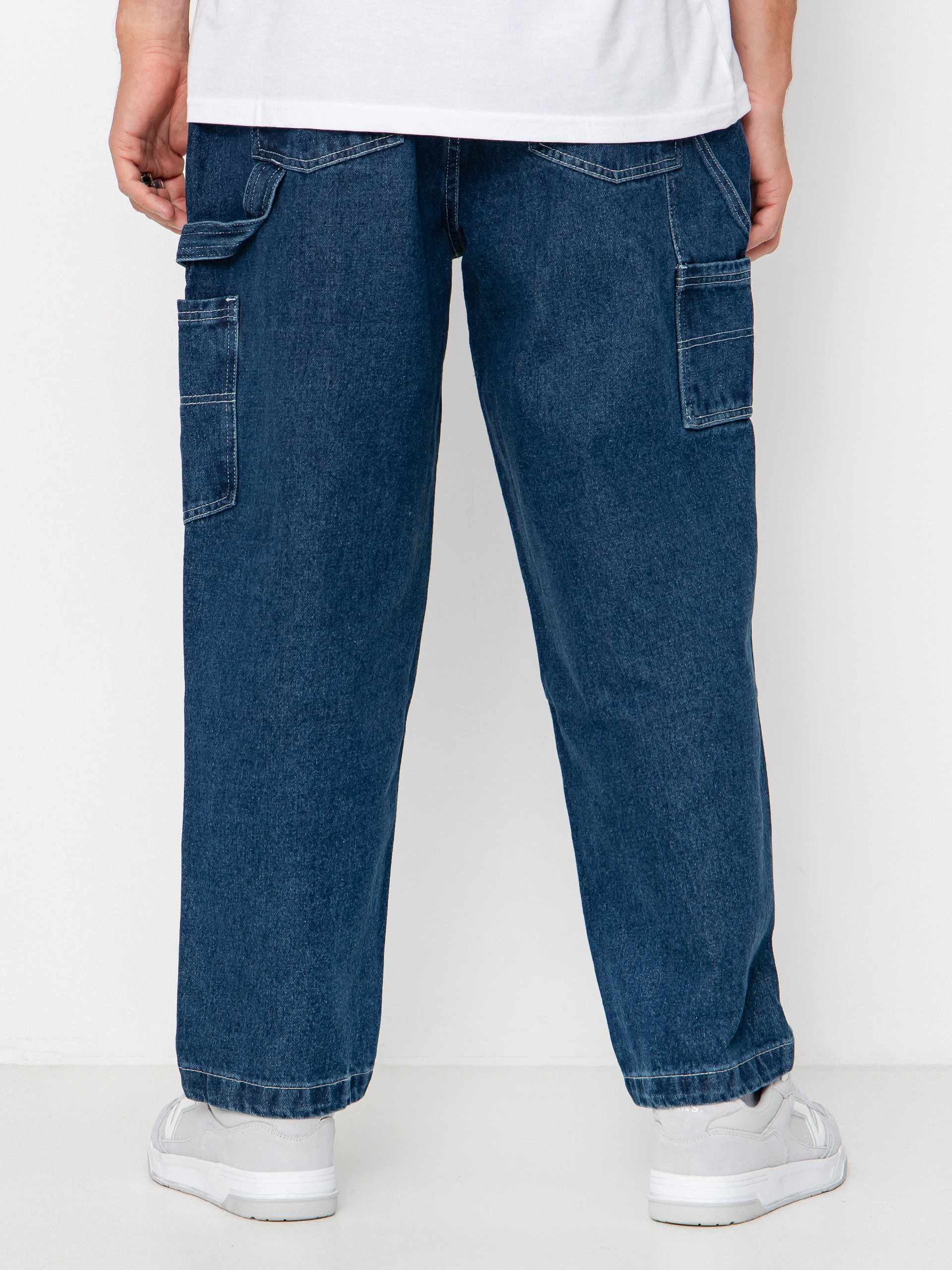 Kalhoty Santa Cruz Carpenter (dark denim/white)