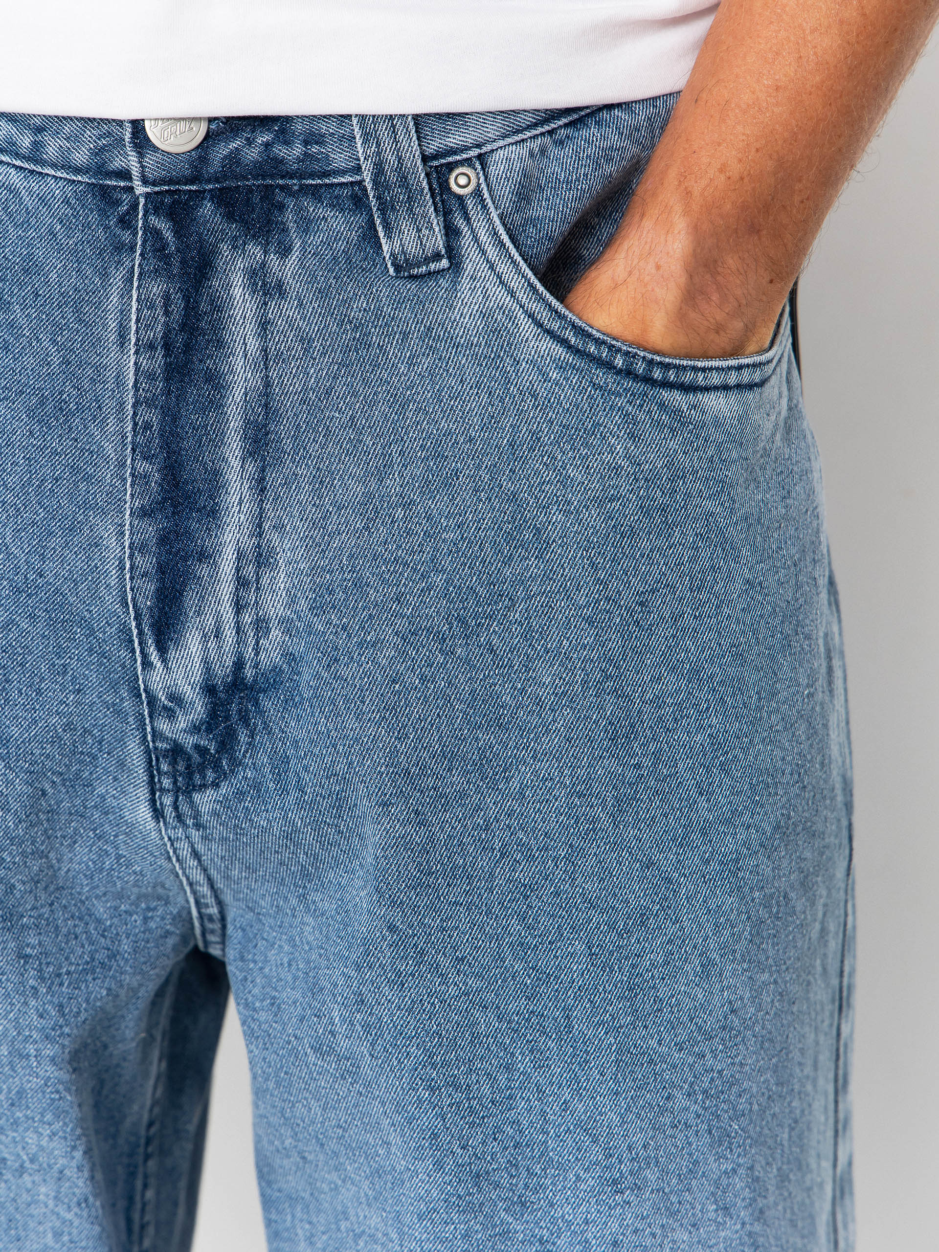 Kalhoty Santa Cruz Railroad (mid blue)