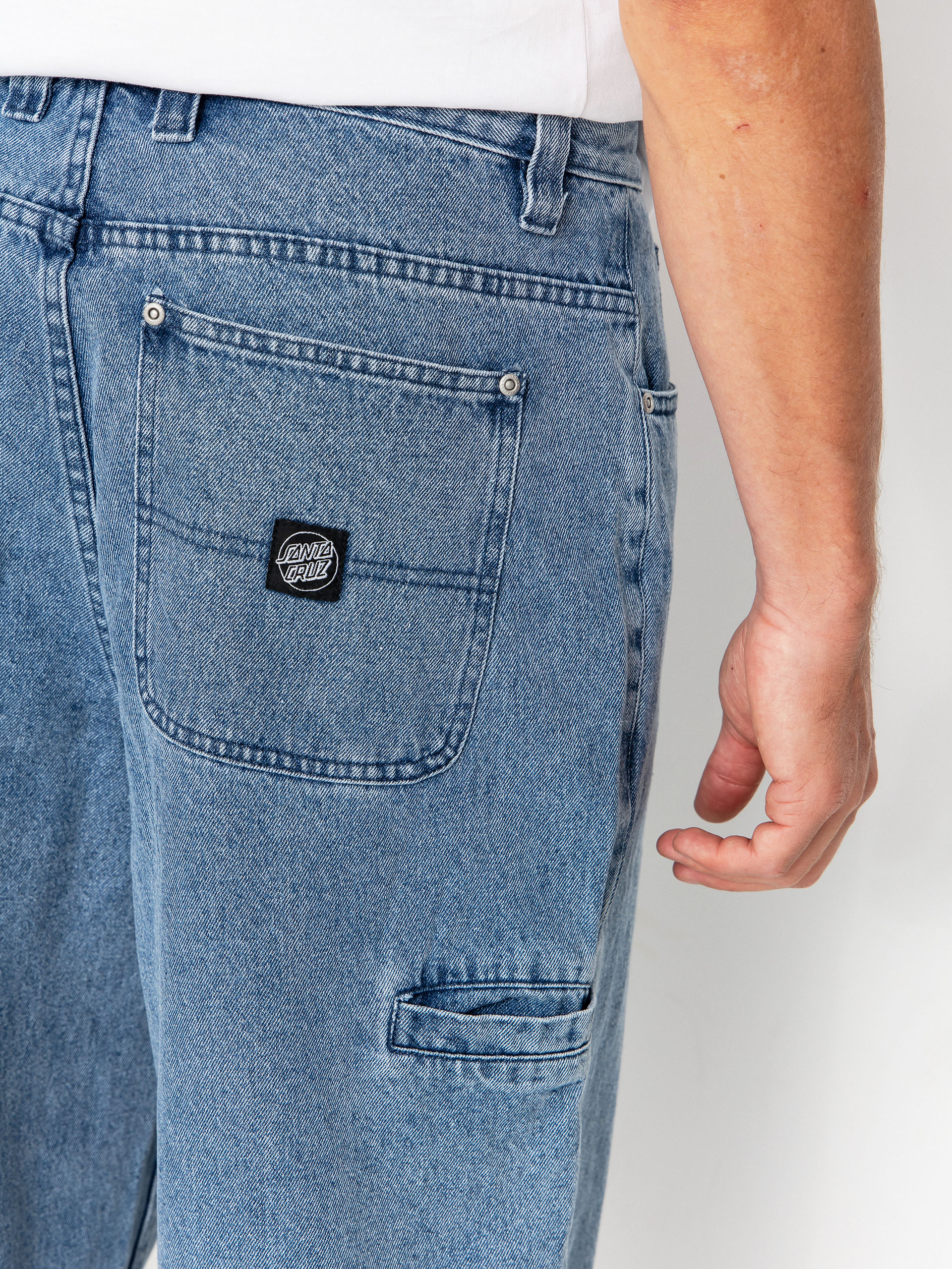 Kalhoty Santa Cruz Railroad (mid blue)