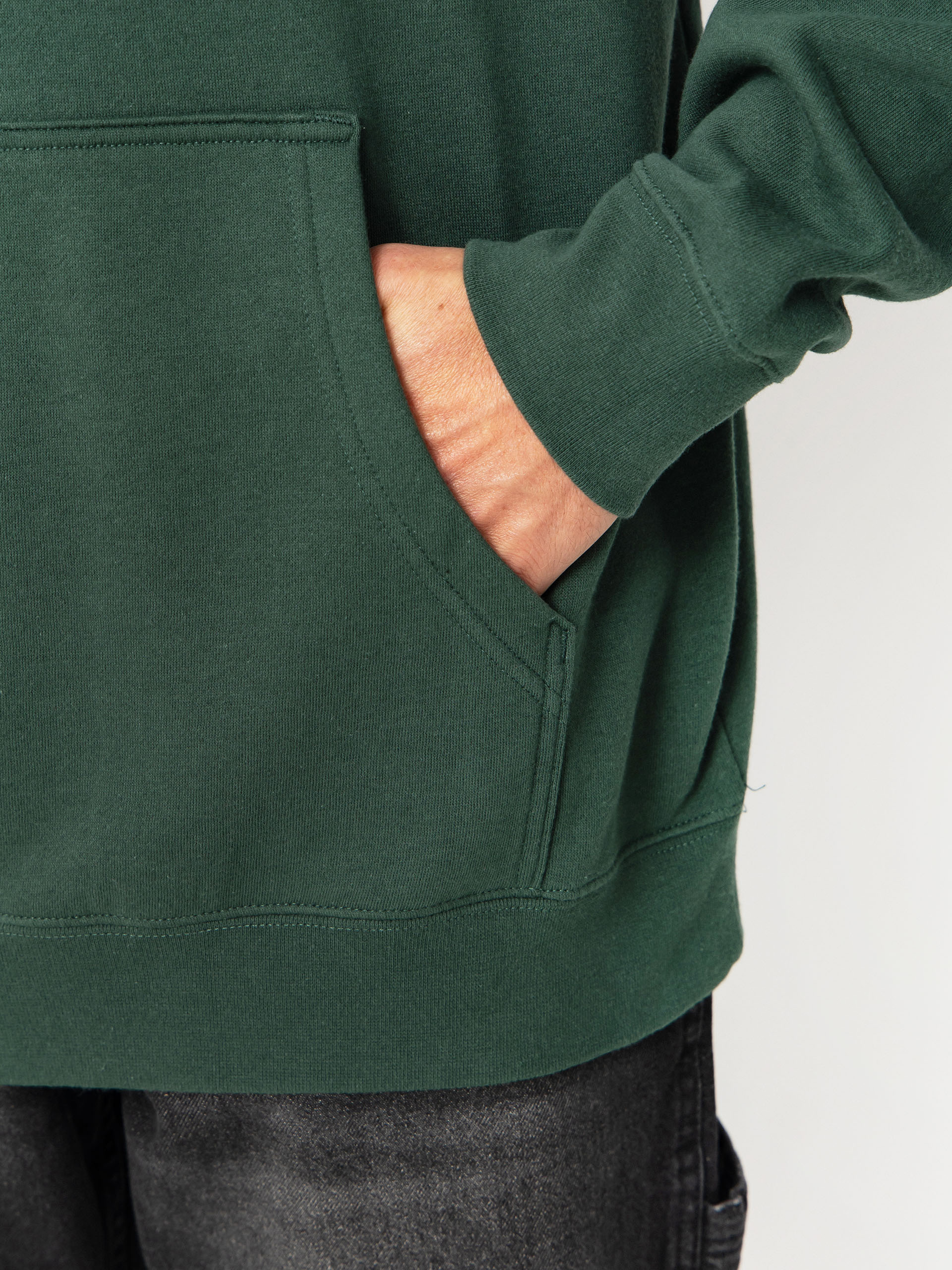 Mikina s kapucí Brixton Genuine Quality HD (night sage)