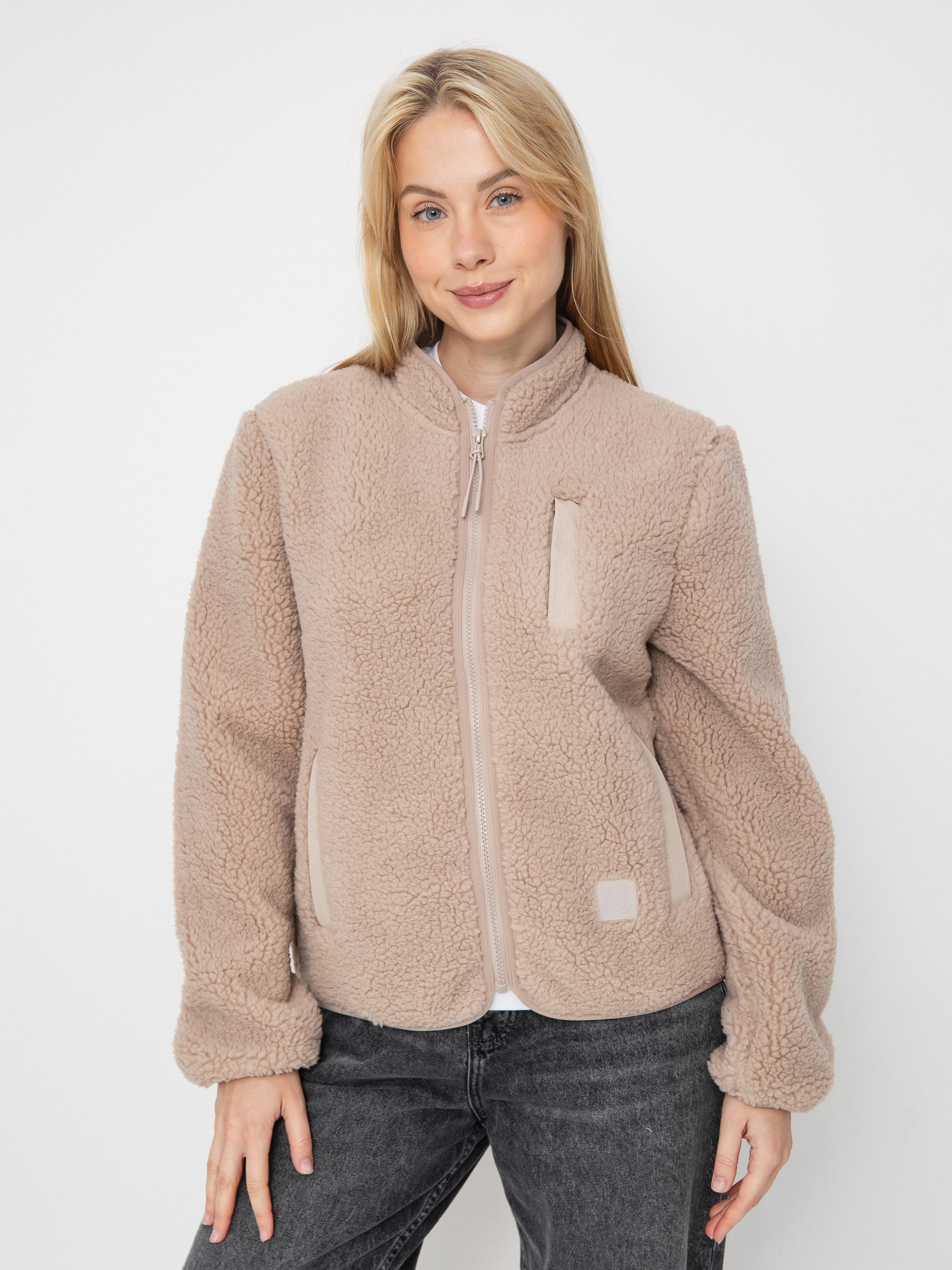 Mikina Volcom Wuzer Fuzzar Wmn (khakiest)