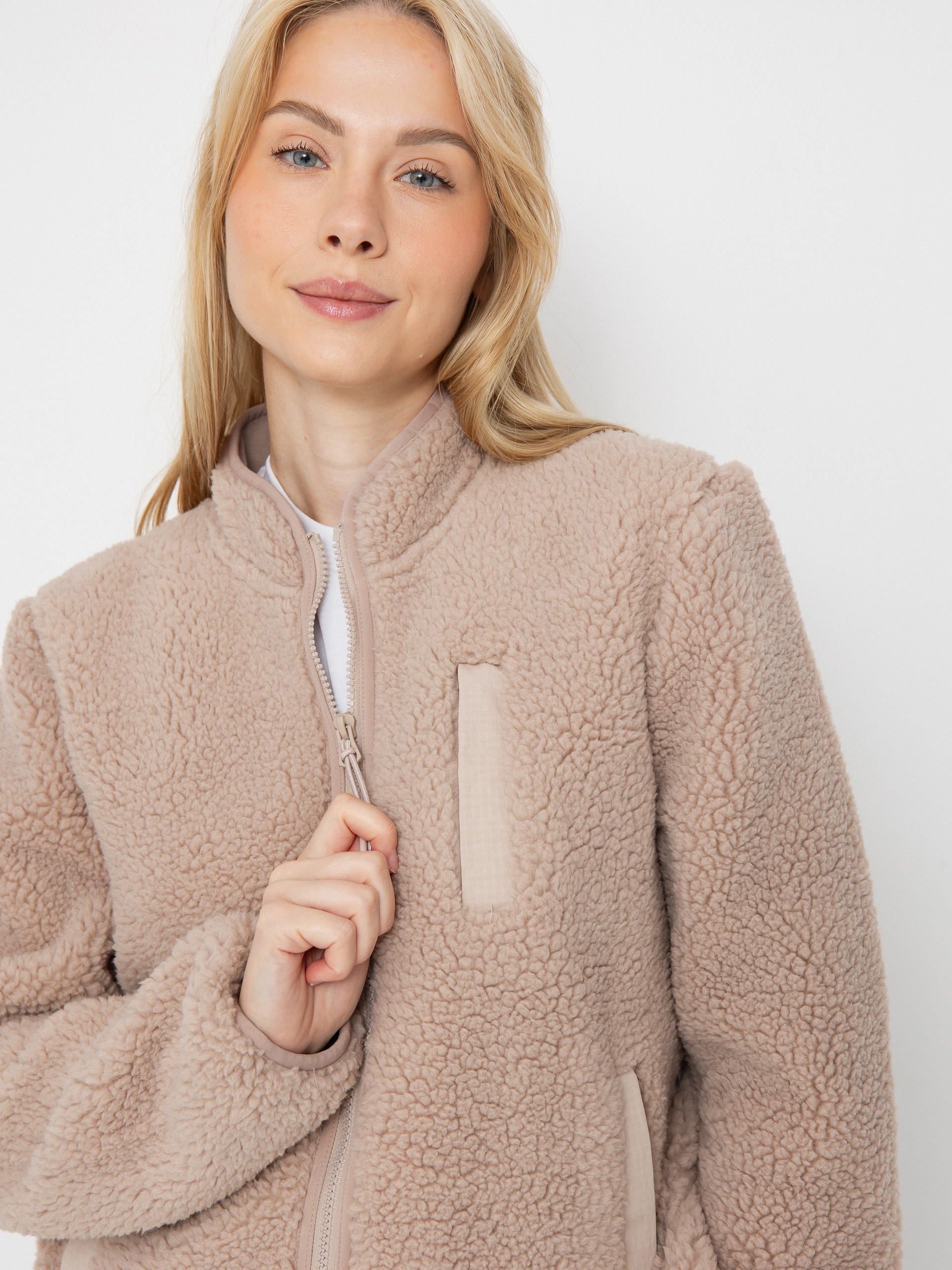 Mikina Volcom Wuzer Fuzzar Wmn (khakiest)