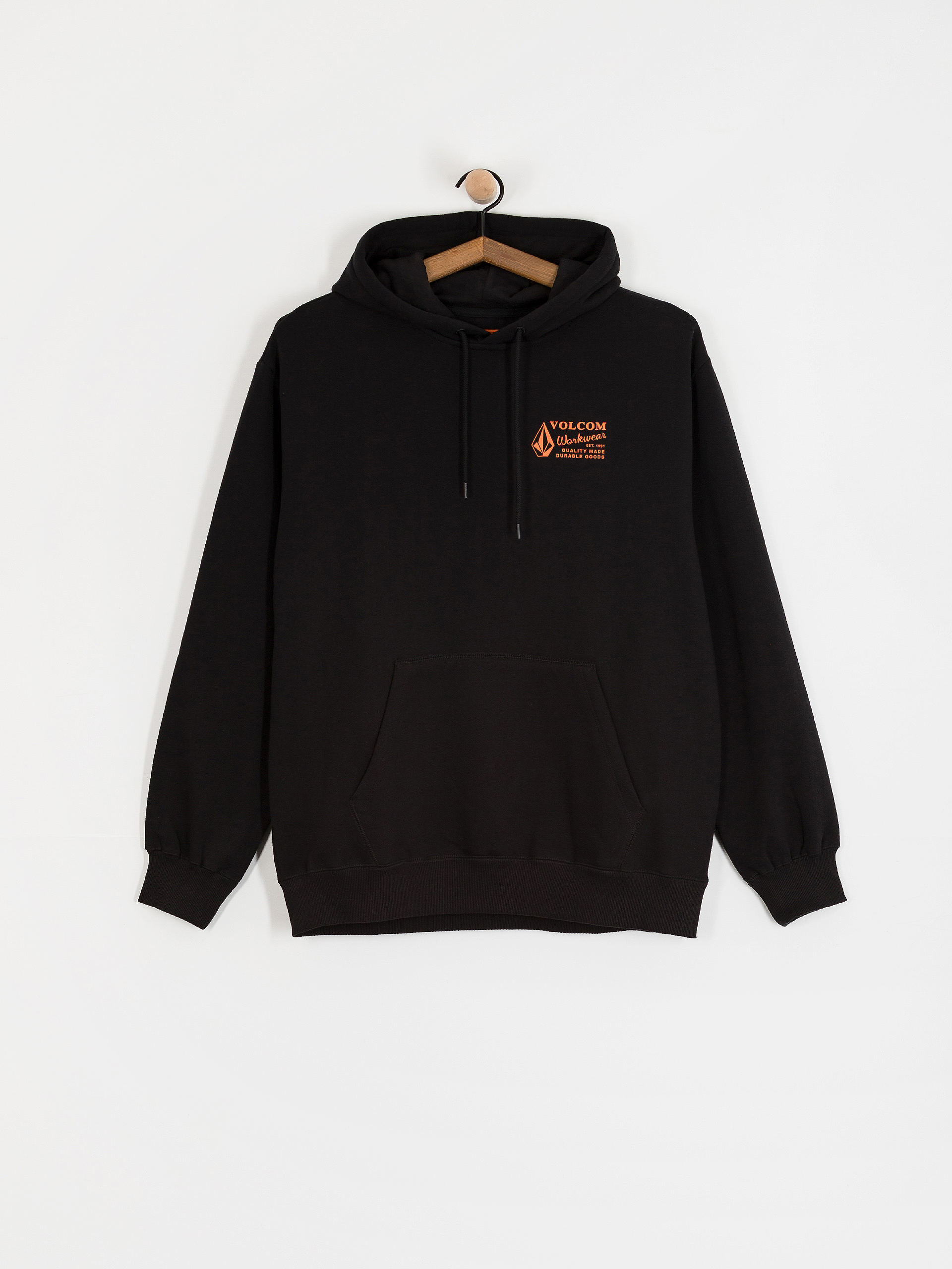 Mikina s kapucí Volcom Workwear HD (black)