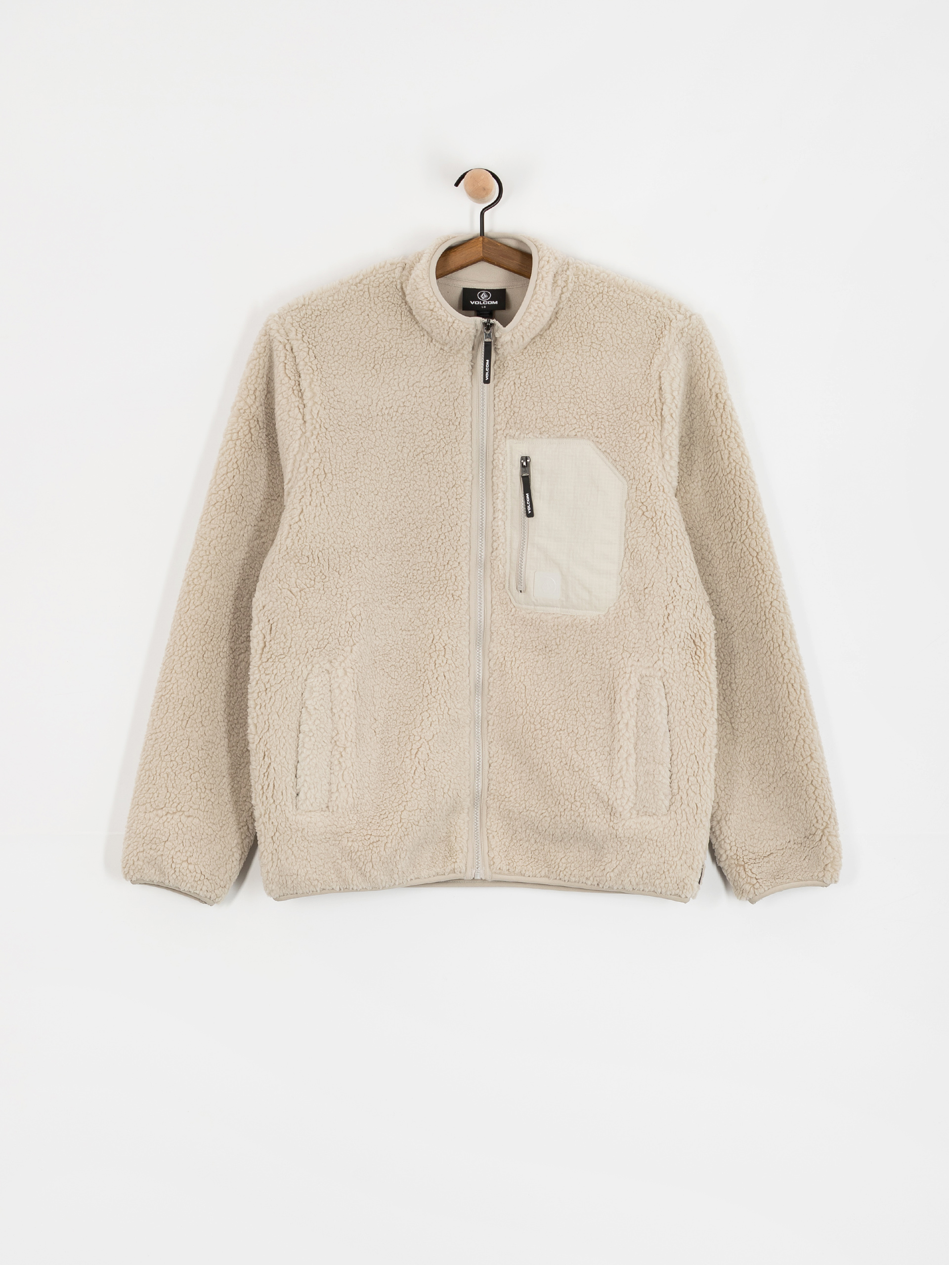 Pánský Mikina Volcom Muzzer Fuzzar (stone)