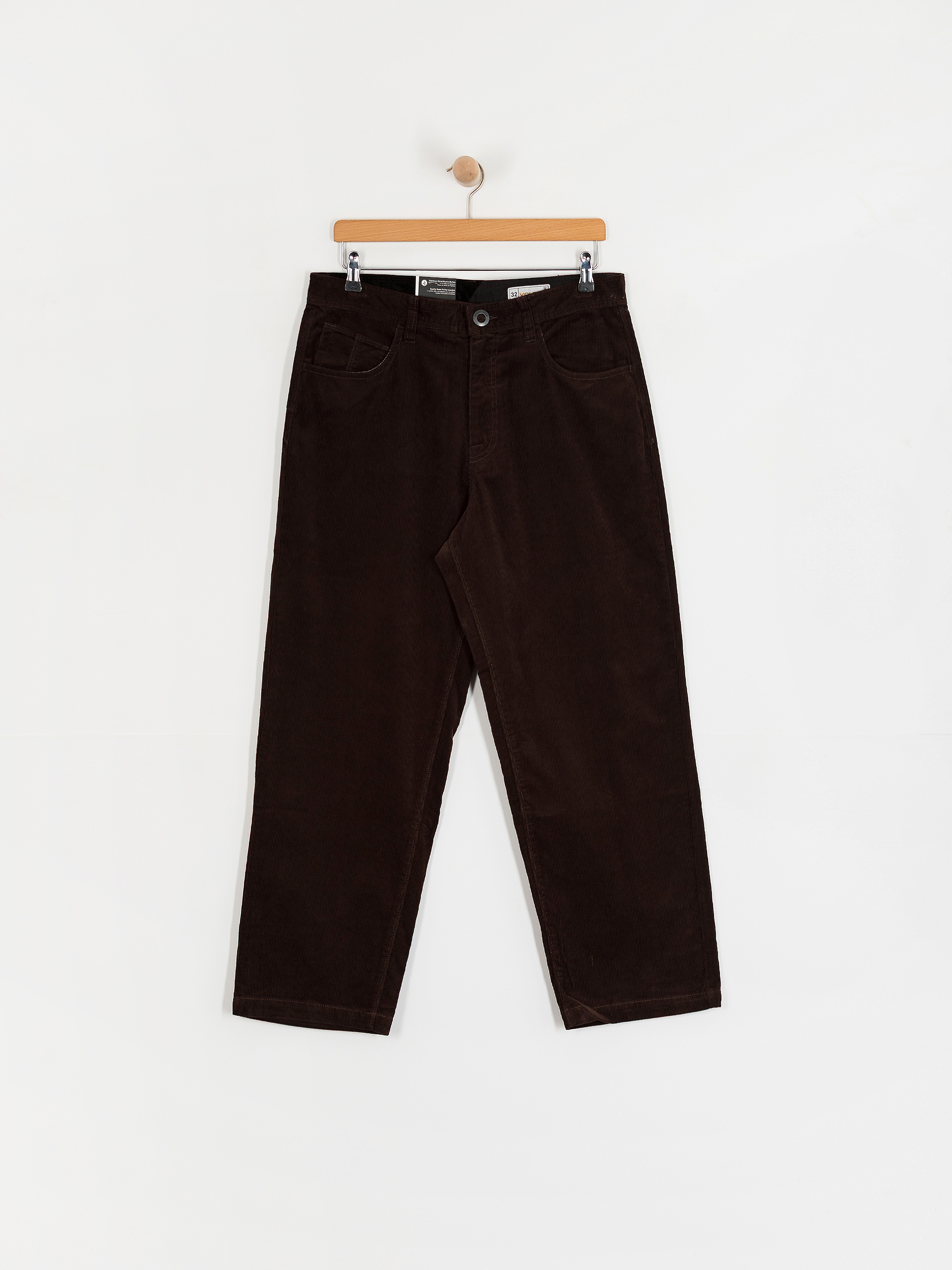Kalhoty Volcom Frickin Loose Tapered Cord (cacao)