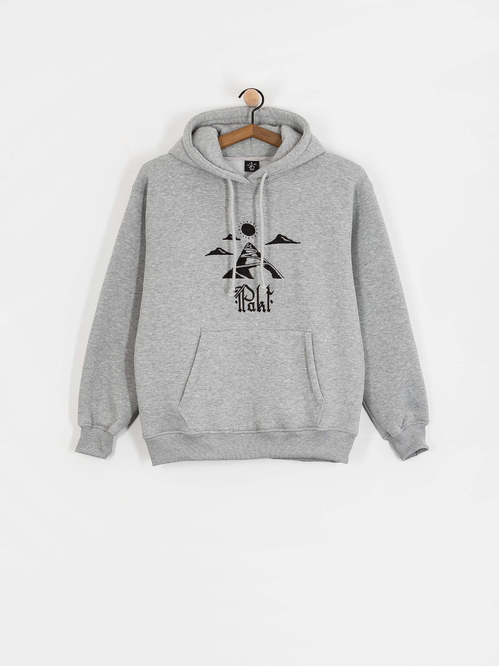 Mikina s kapucí Youth Skateboards Pakt Kopiec HD (grey melange)
