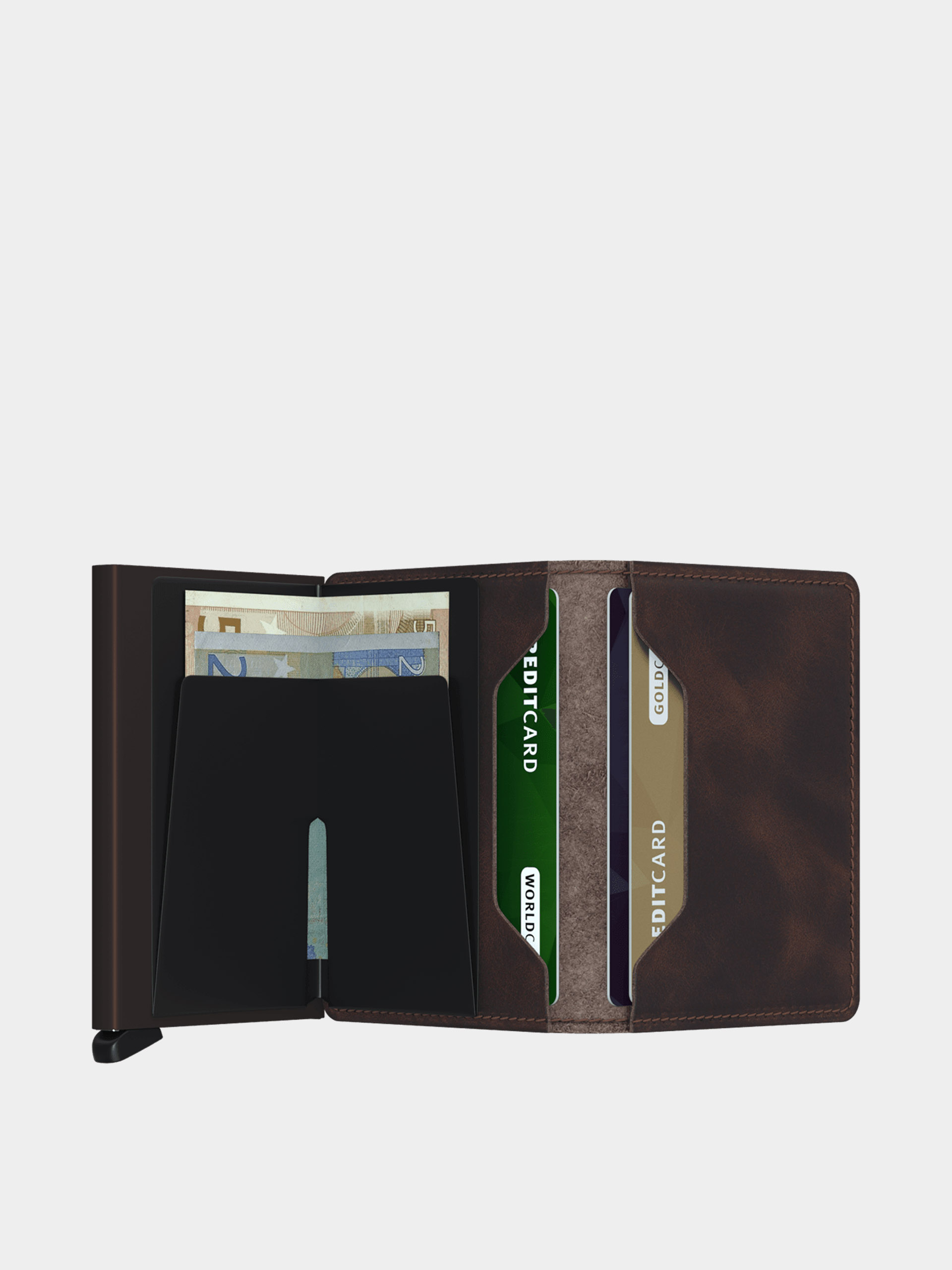 Peněženka Secrid Slimwallet (vintage chocolate)