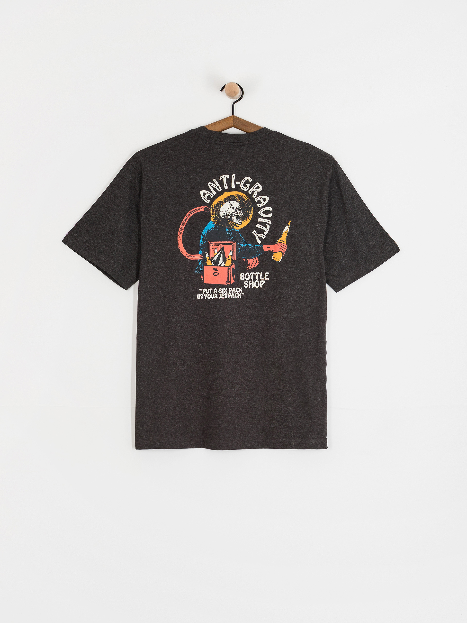 Tričko Volcom Anti Gravity Hth (heather black)