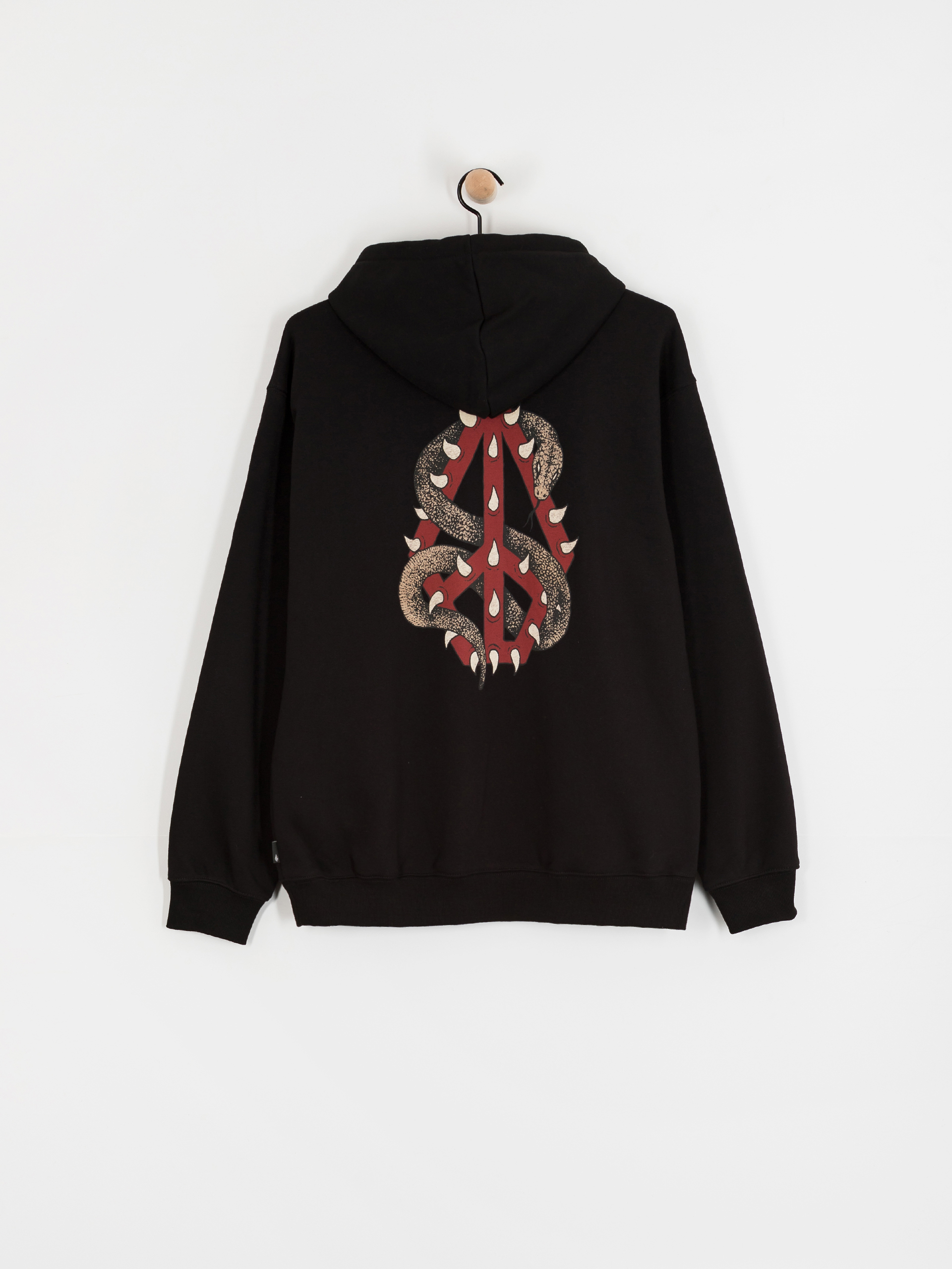 Mikina s kapucí Volcom Watanite HD (black)