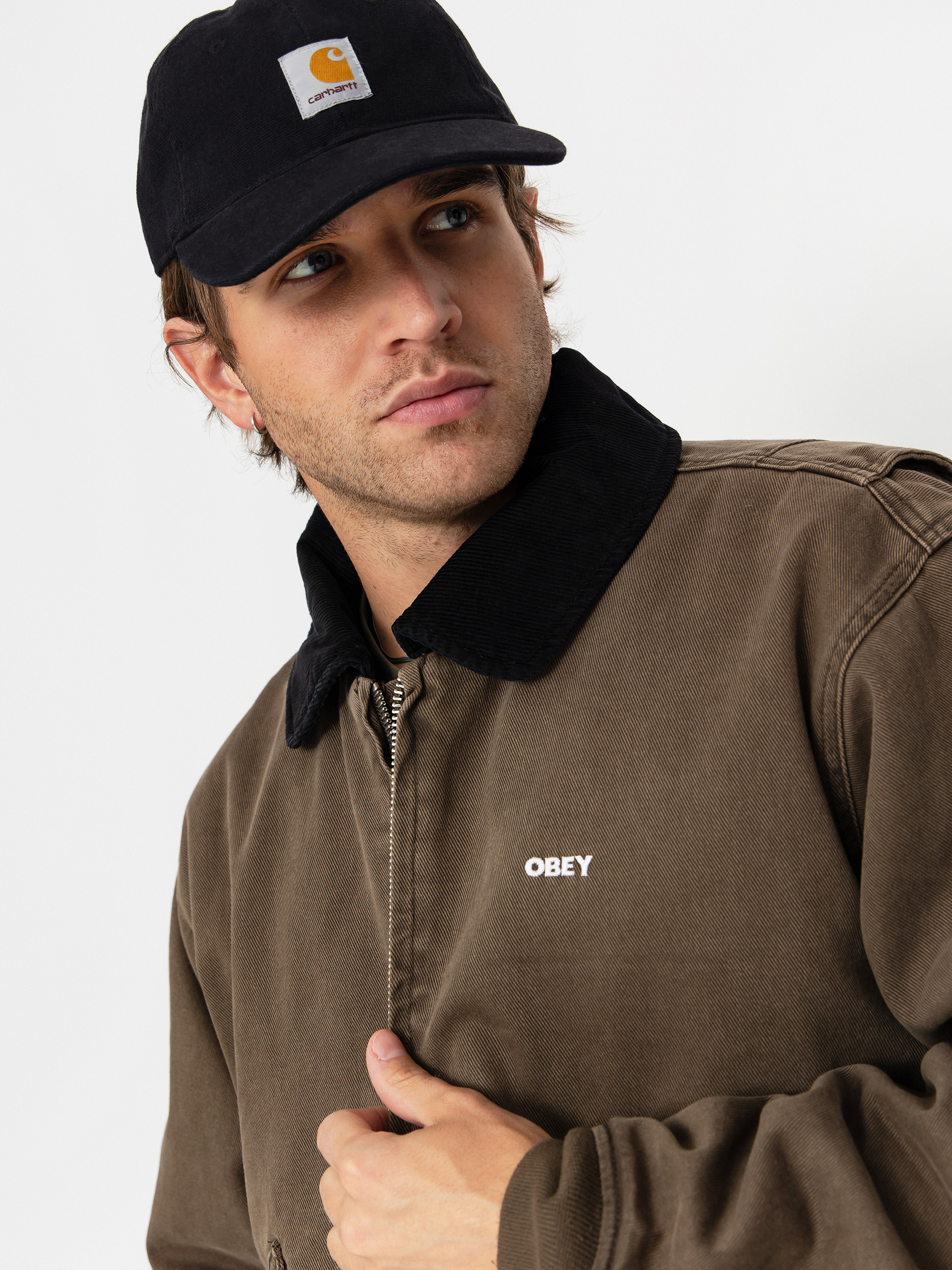 Bunda OBEY Fade Wash Cwu (wren faded wash)