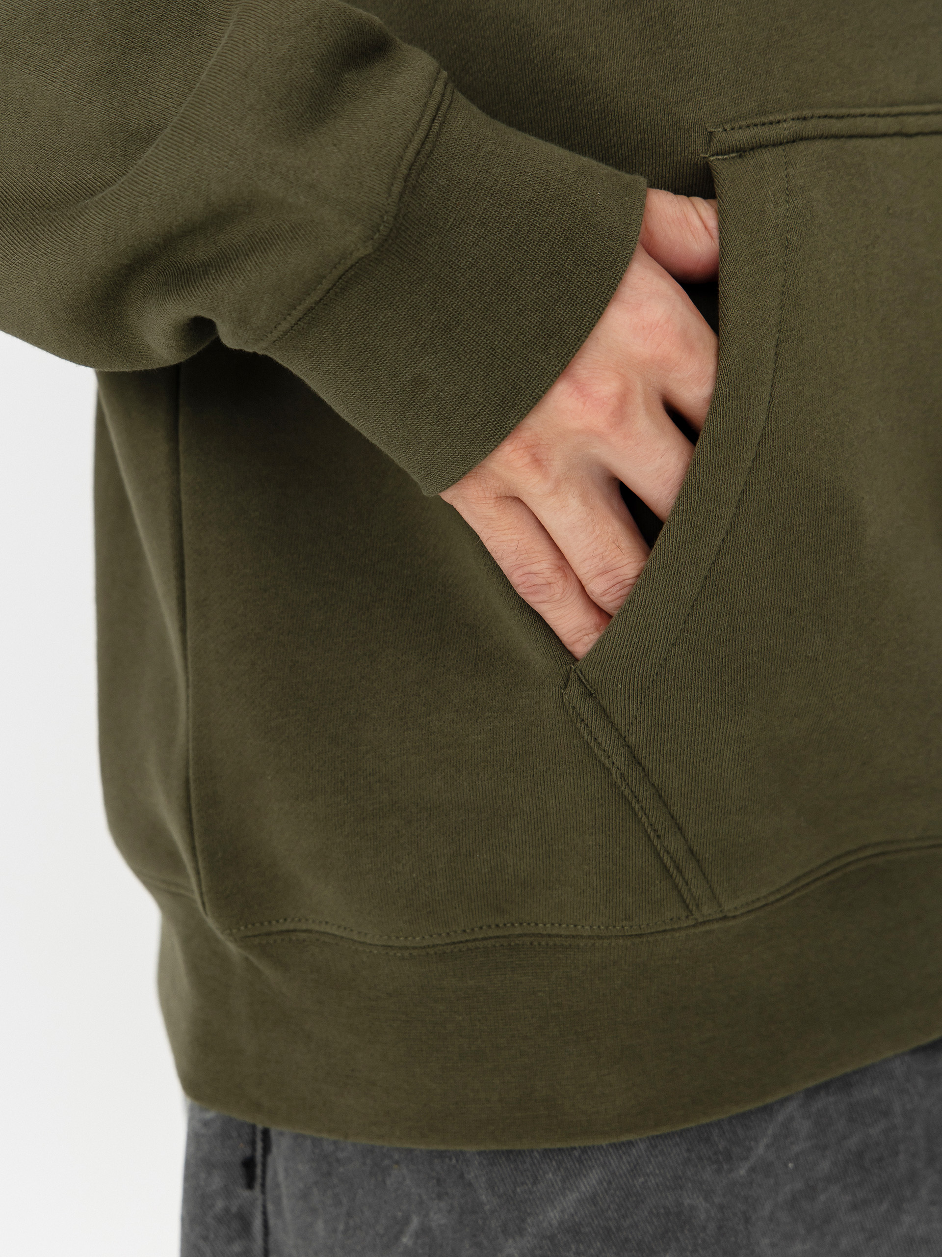 Mikina s kapucí Fox Bolt HD (olive green)