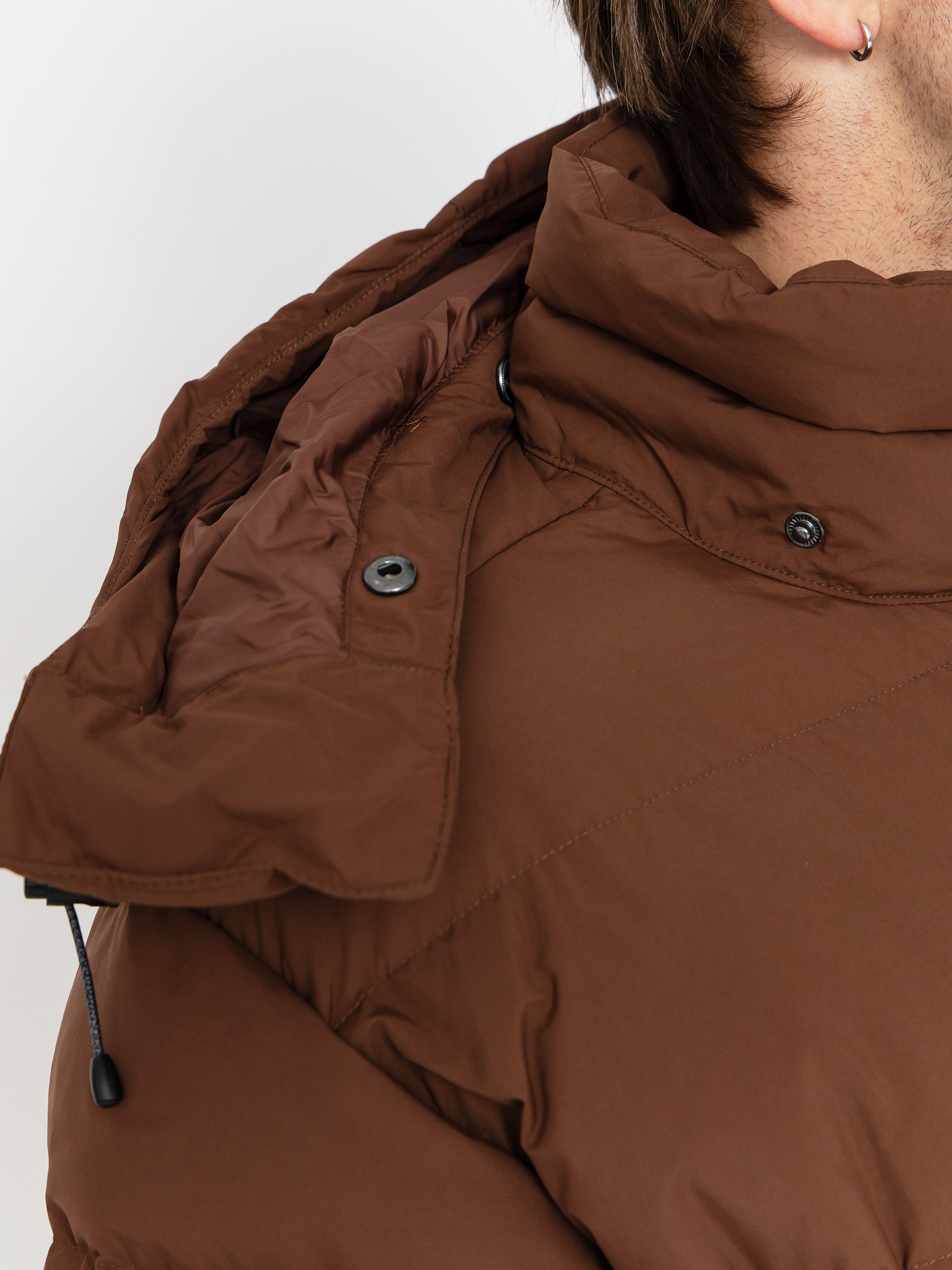 Bunda Columbia Wallowa Down Hooded (tobacco)