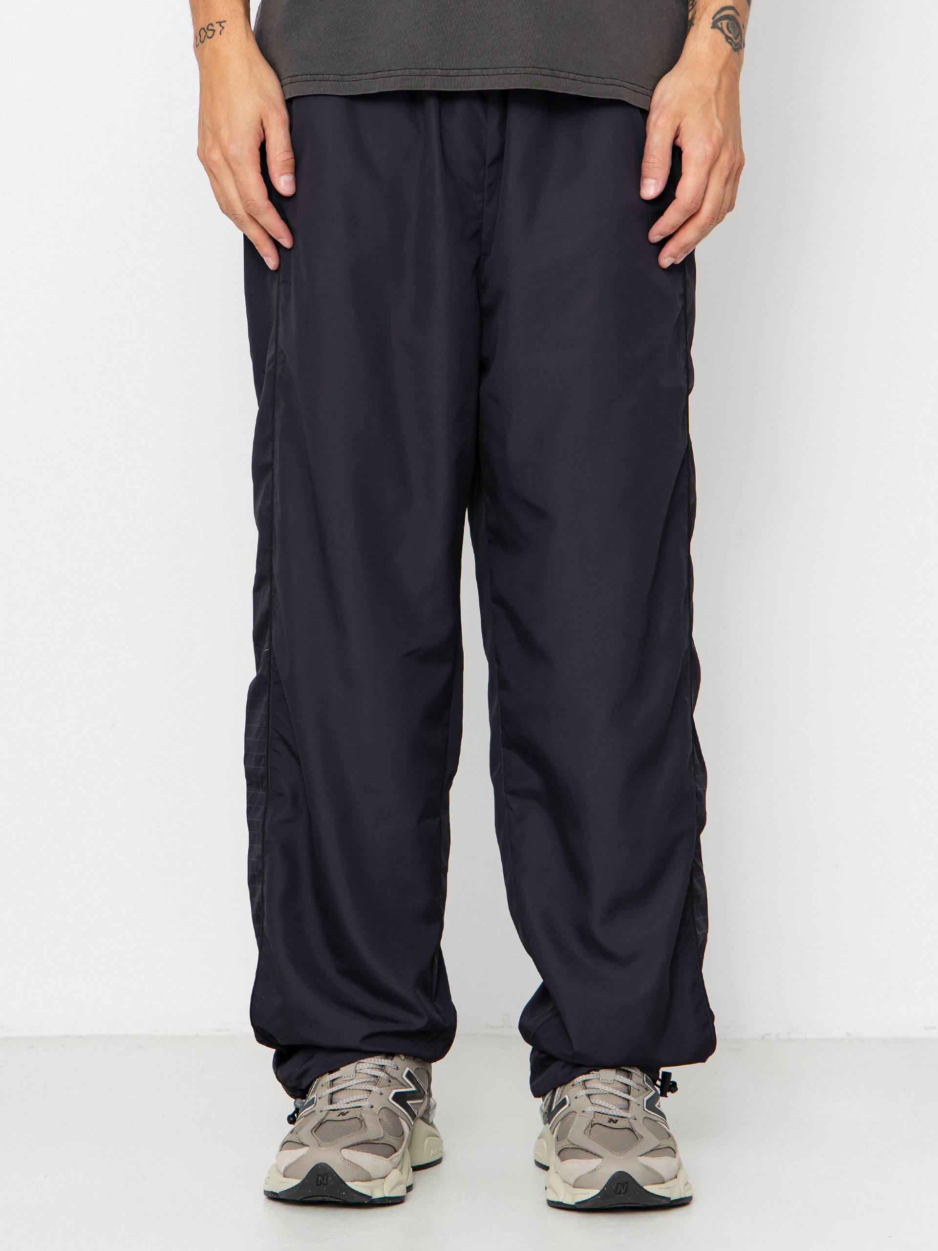 Kalhoty Wasted Paris Spine Track (black)