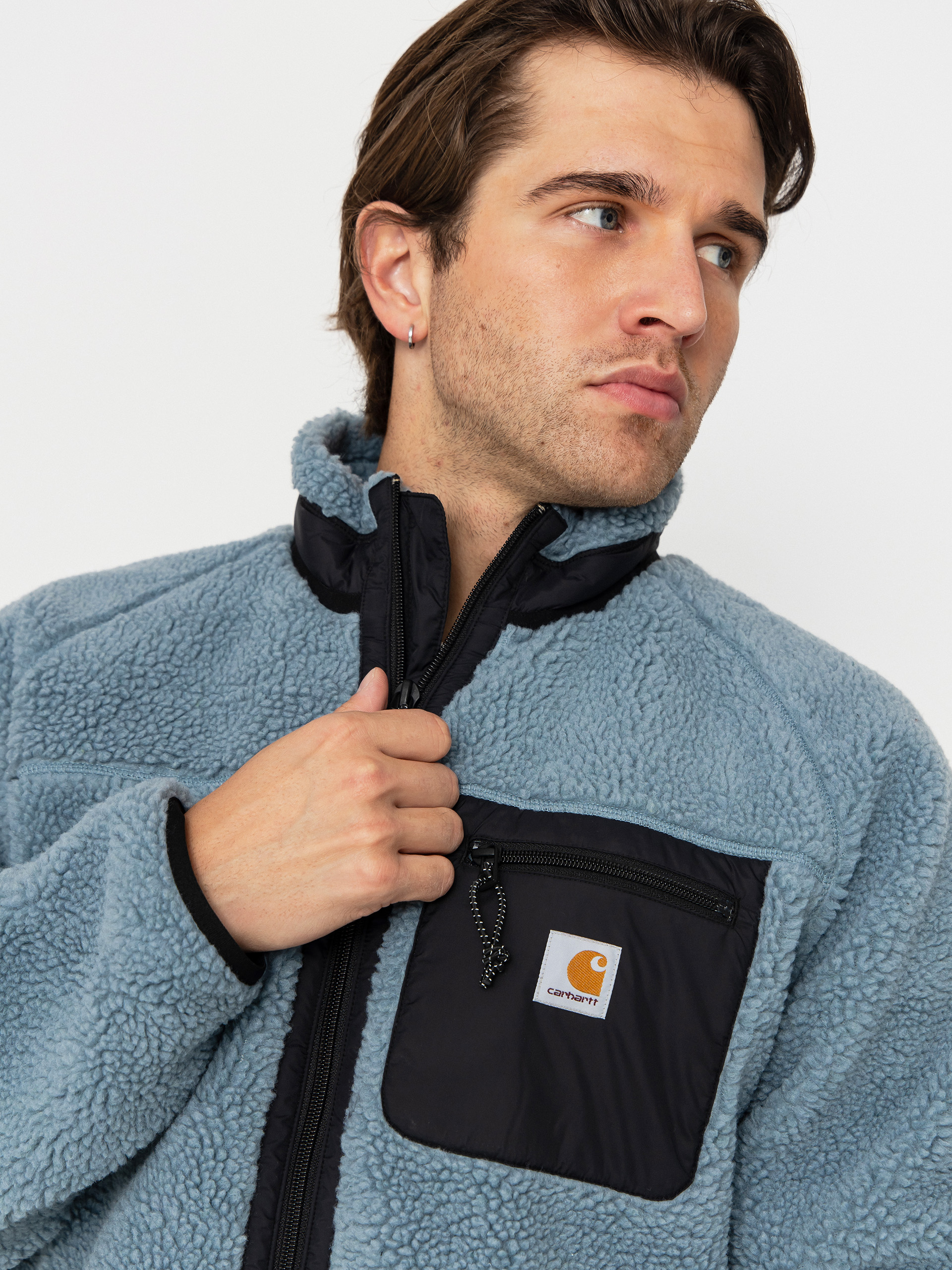 Bunda Carhartt WIP Prentis (citadel/black)