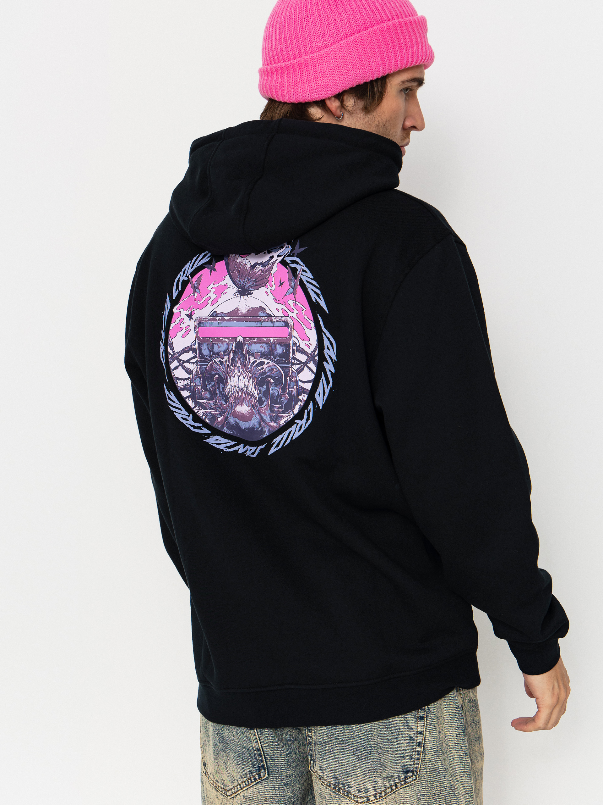 Mikina Santa Cruz Wooten Cyber (black)