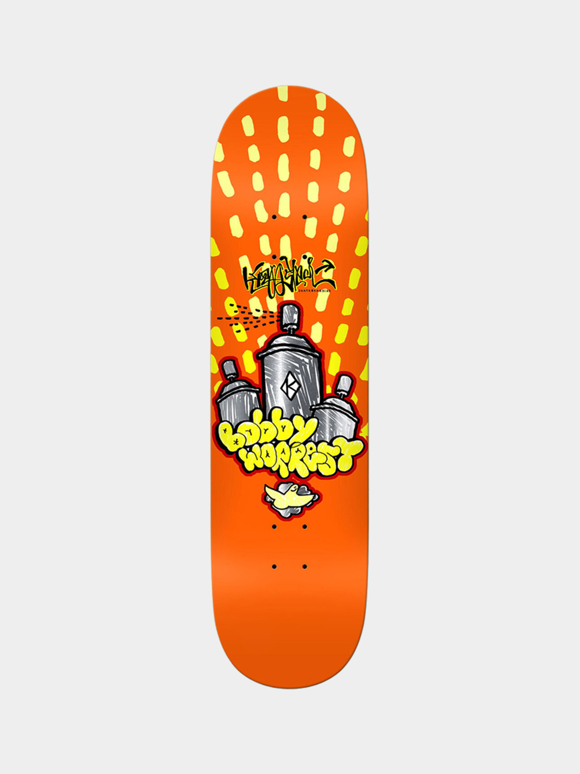 Deska Krooked Worrest Redux (orange)