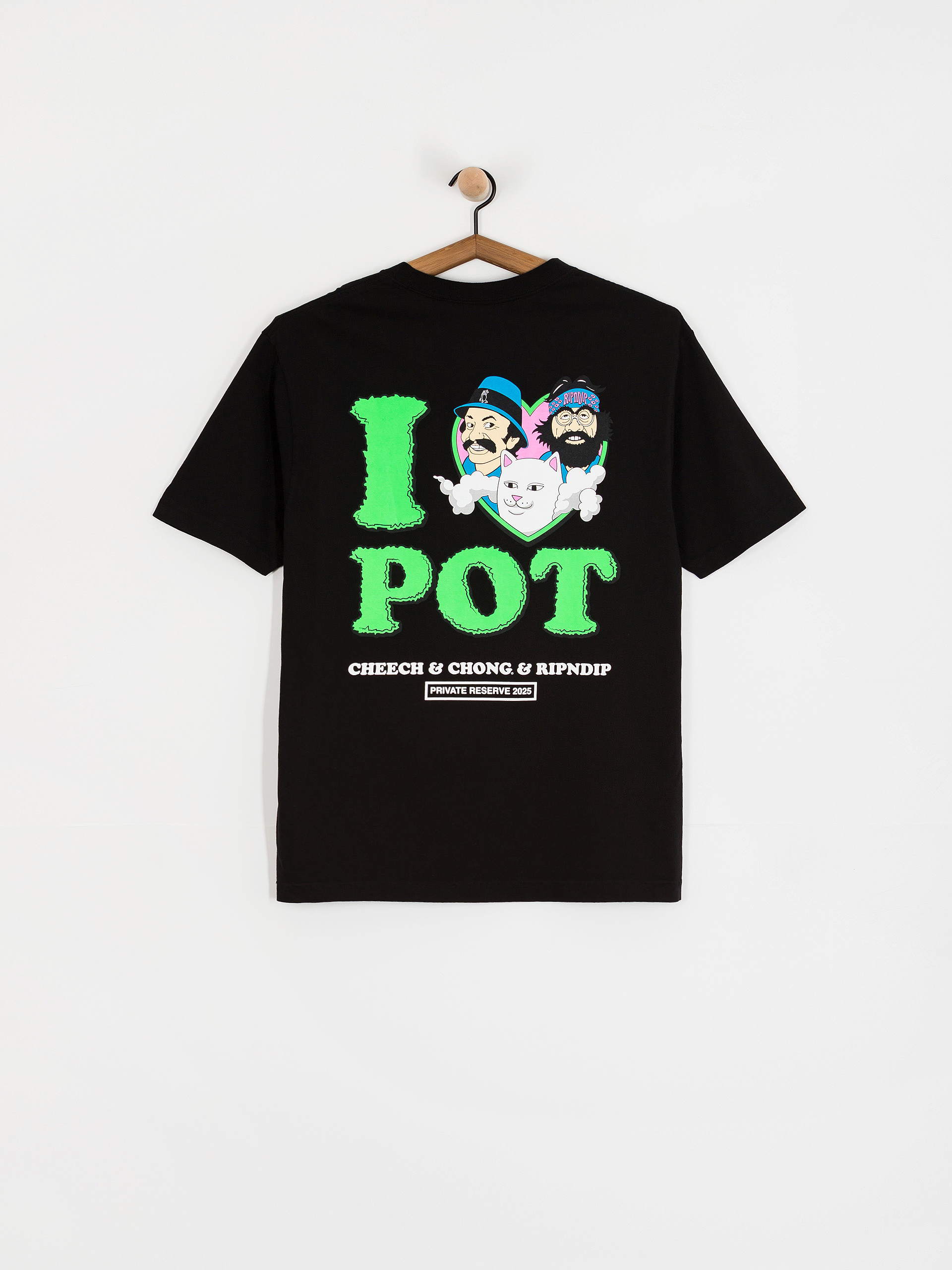 Tričko RipNDip I Love Pot (black)