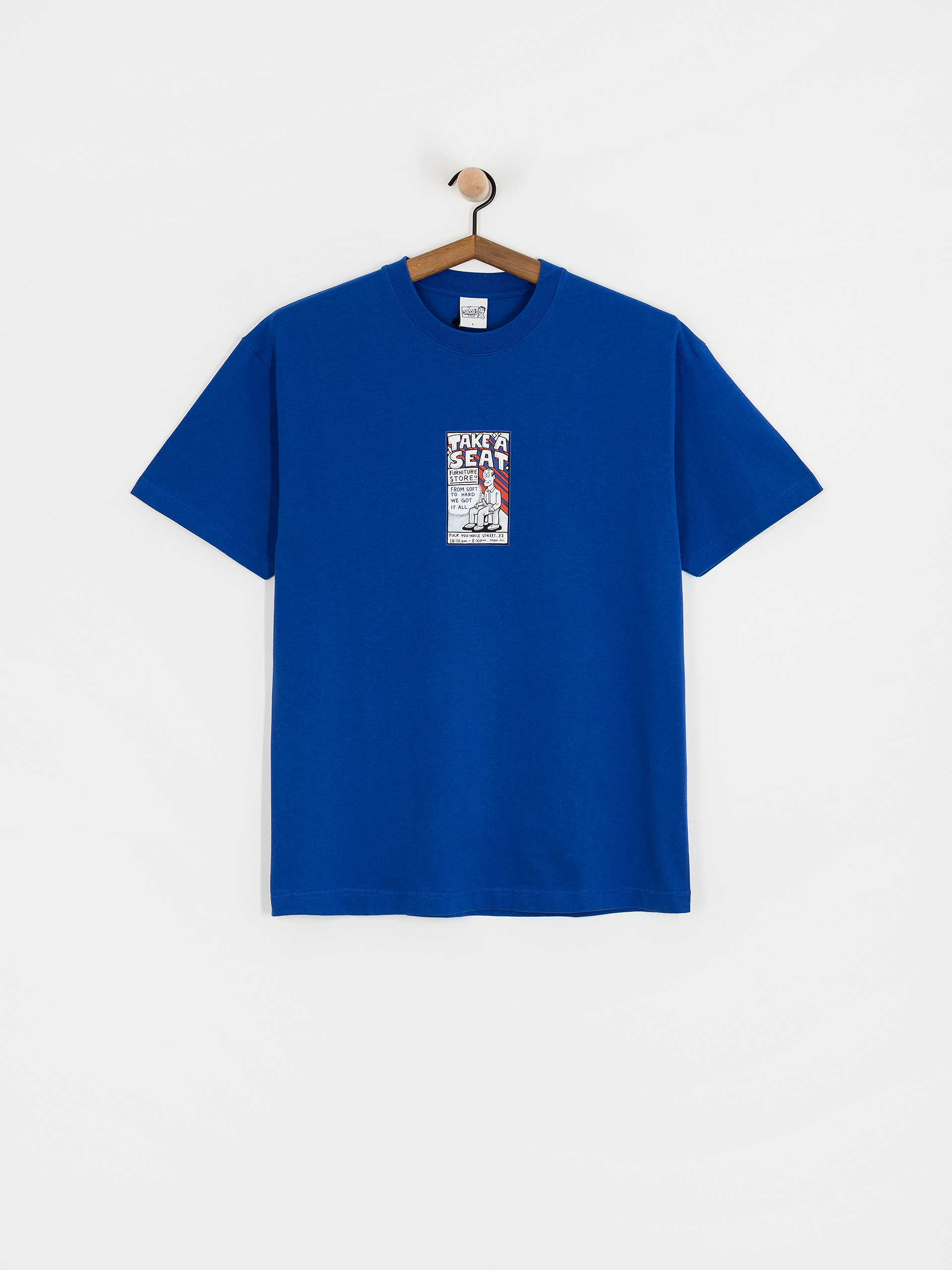 Tričko Polar Skate Take A Seat (egyptian blue)