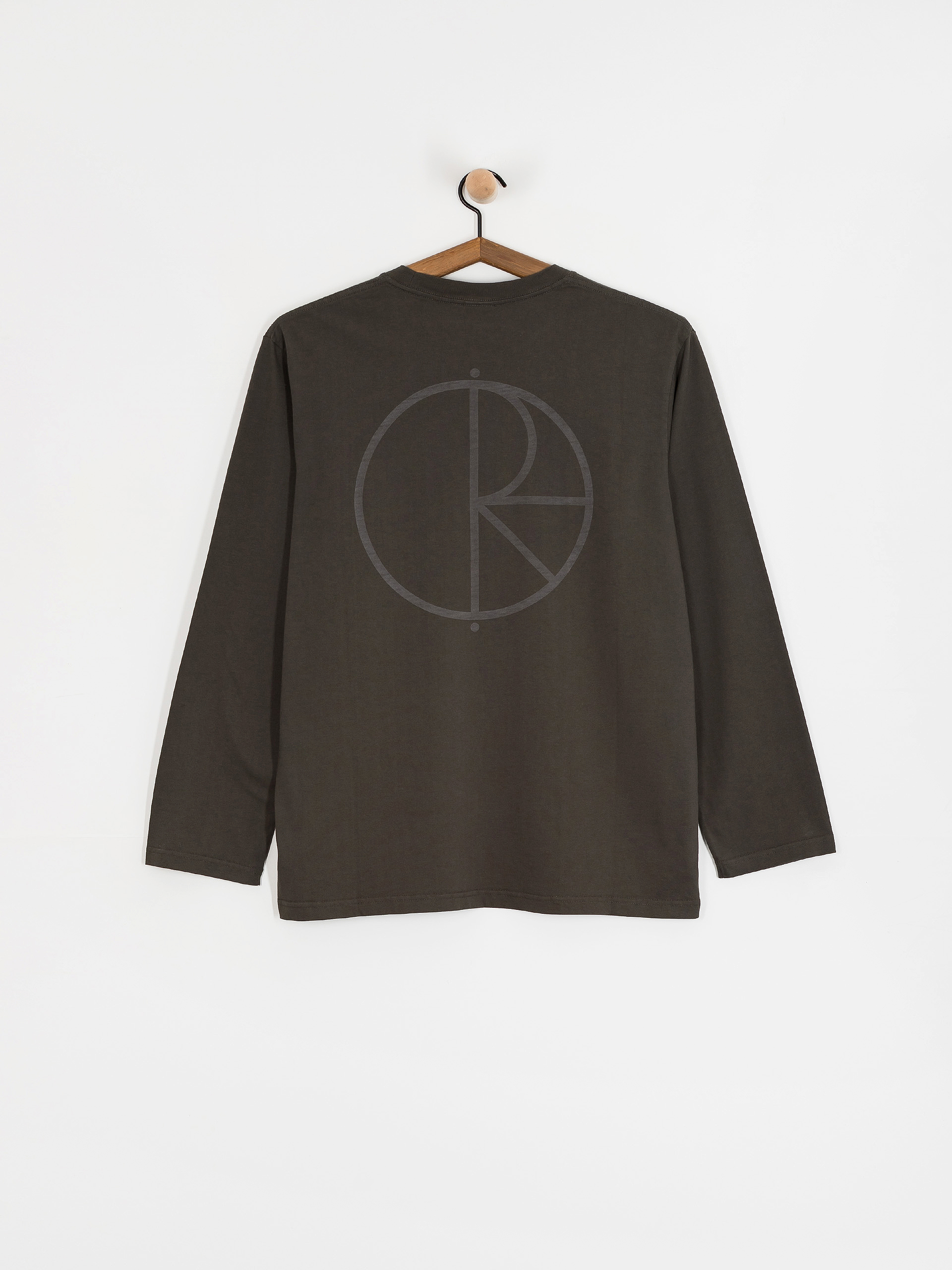 Triko Polar Skate Steve Stroke Logo (dirty black)