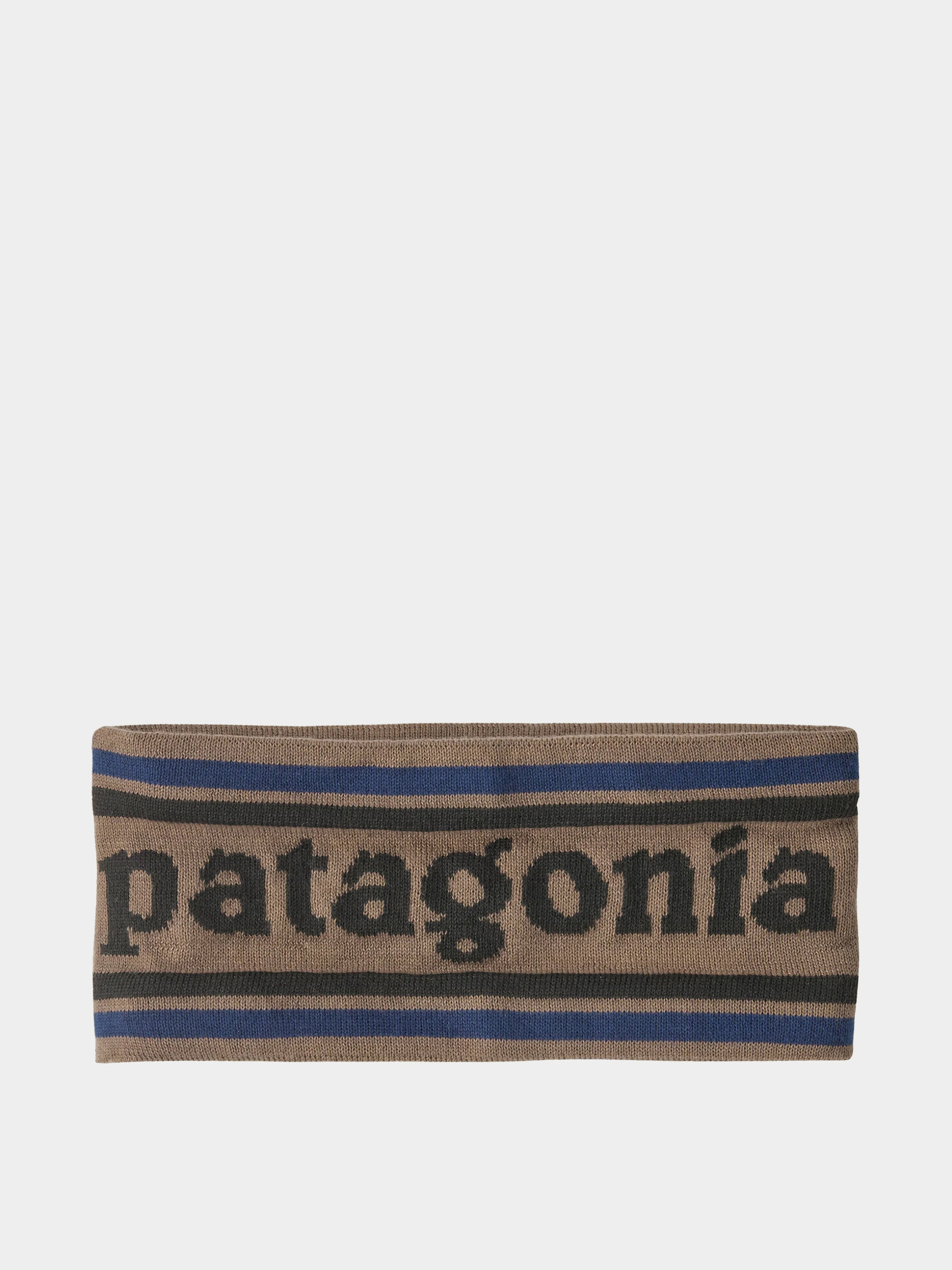 Čelenka Patagonia Powder Town (park stripe marlow brown)