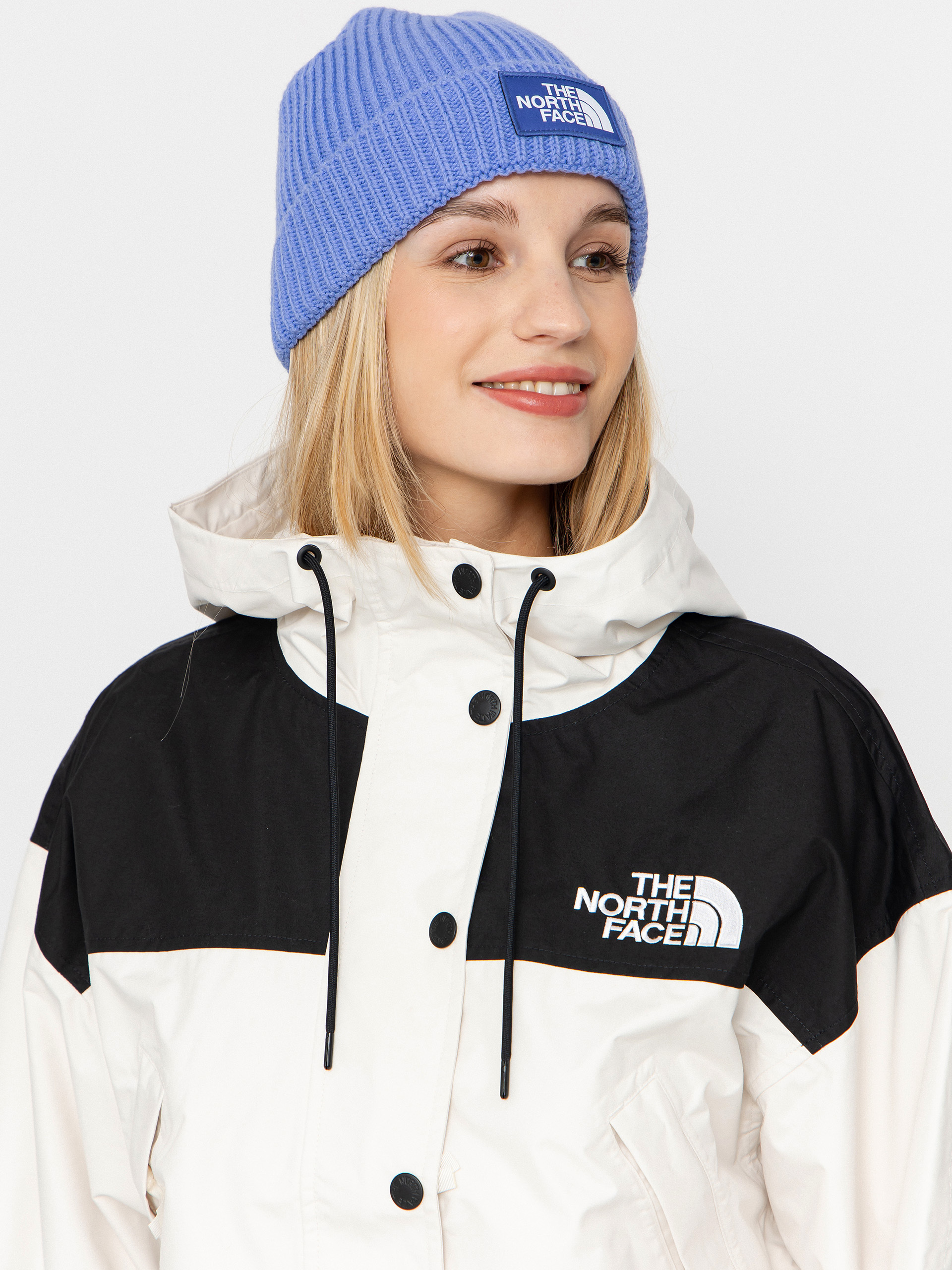 Bunda The North Face Reign On Wmn (white dune/tnf black)