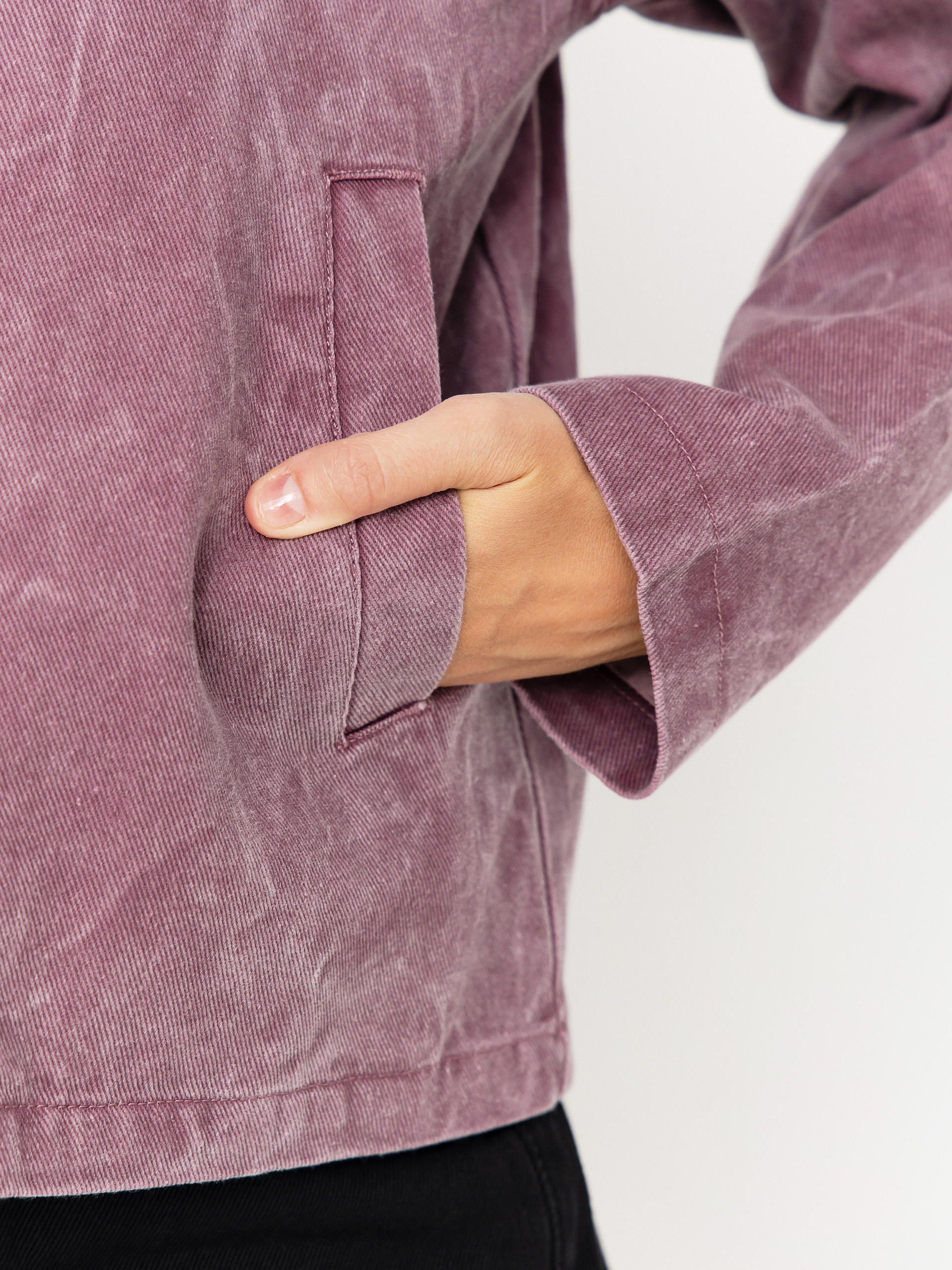 Bunda OBEY Donovan Zip Wmn (tulip wrinkle wash)