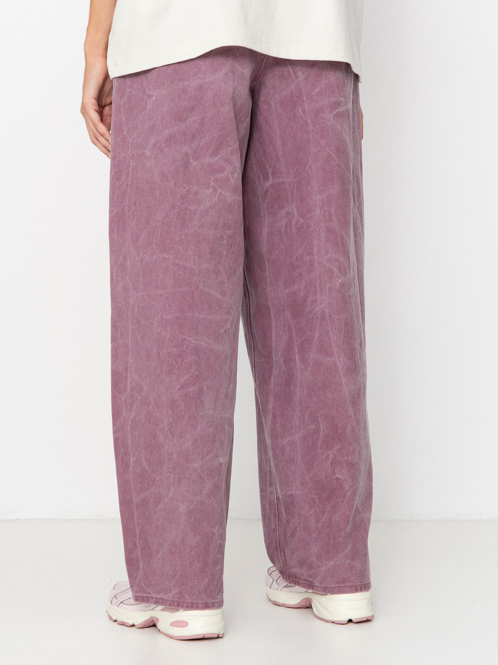 Kalhoty OBEY Donovan 5 Pocket Wmn (tulip wrinkle wash)
