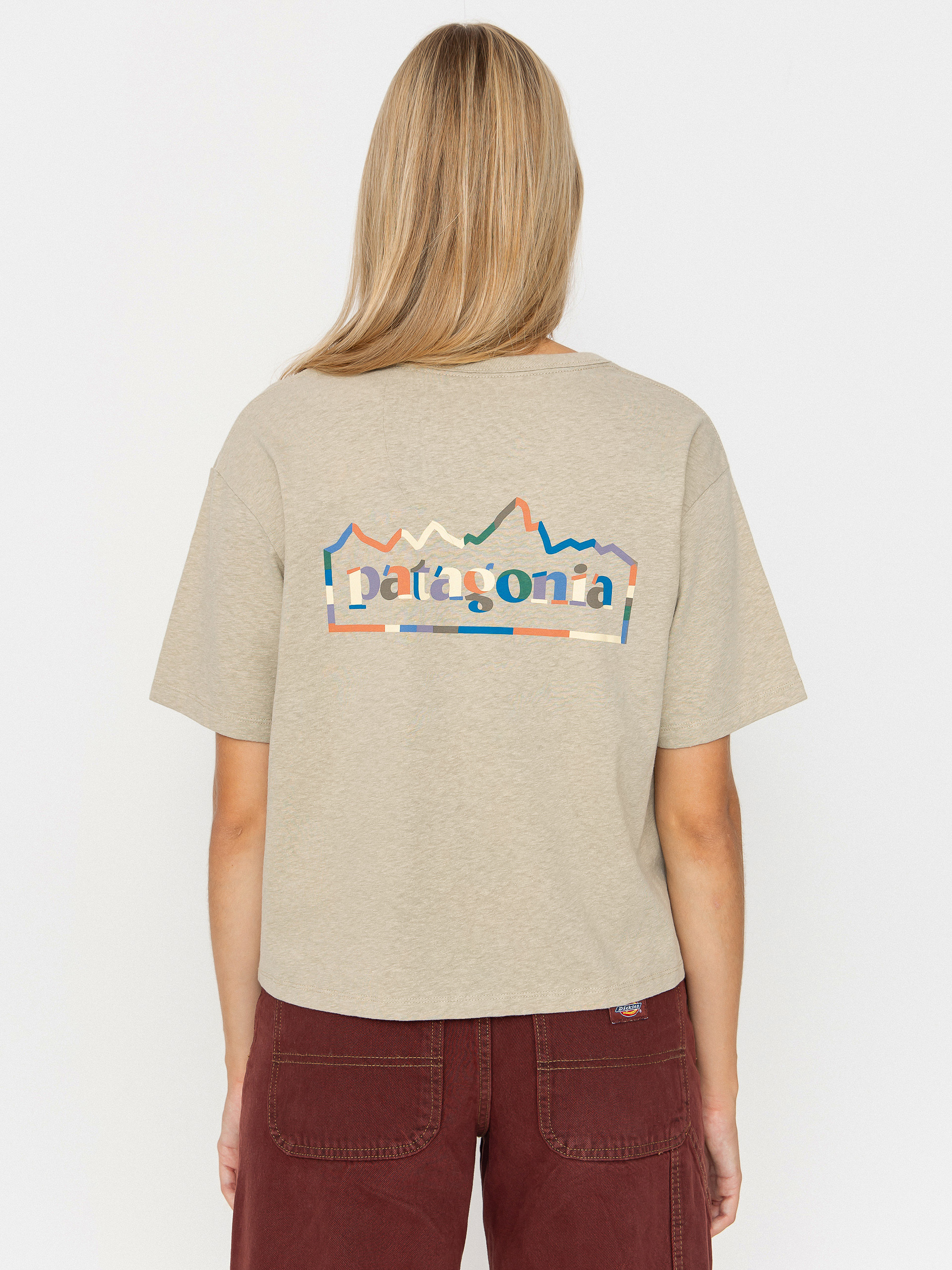 Triu010dko Patagonia Unity Fitz Easy Cut Responsibili Wmn (pumice)