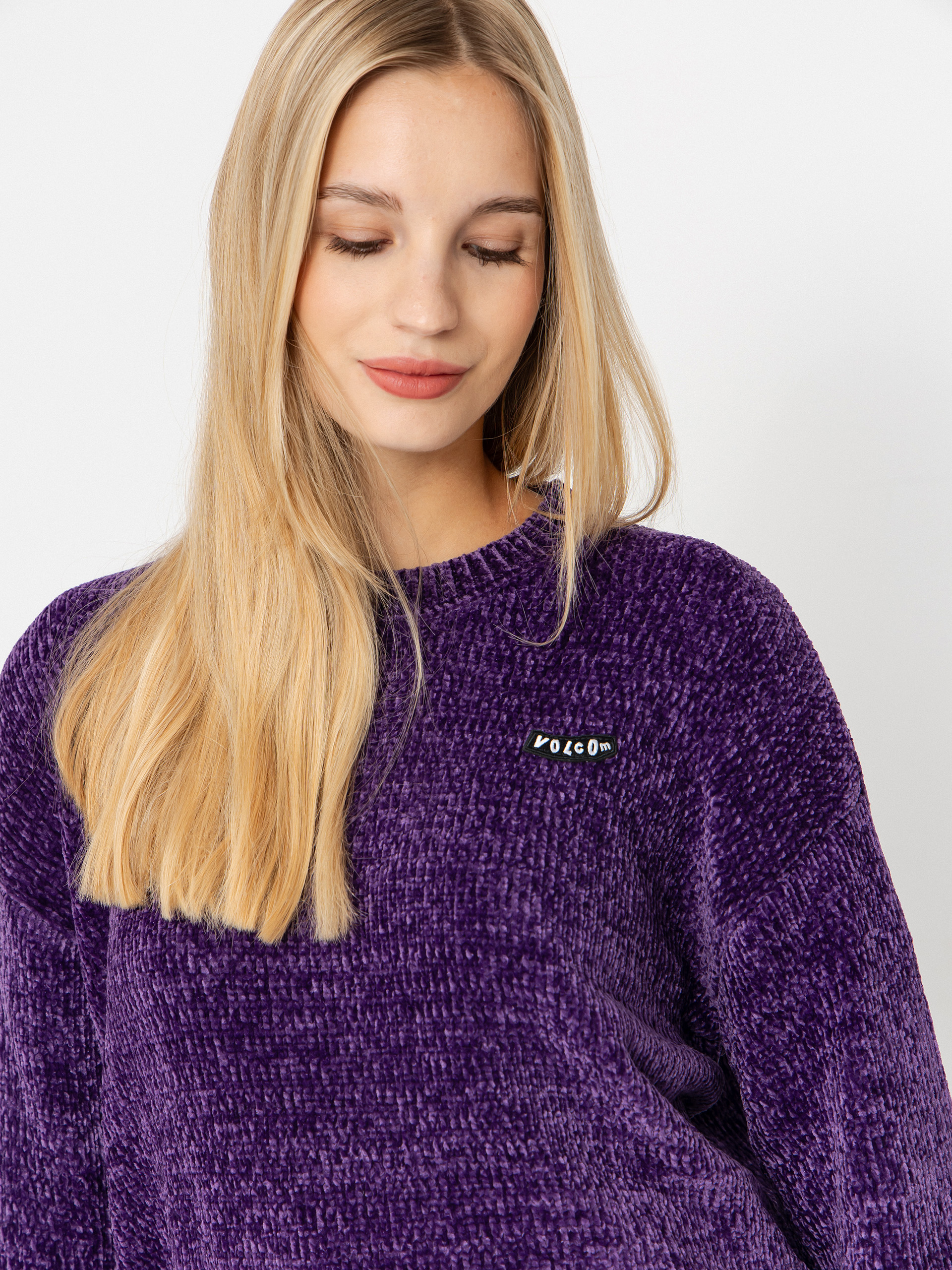 Svetr Volcom Bubble Tease Sweater Wmn (acai)