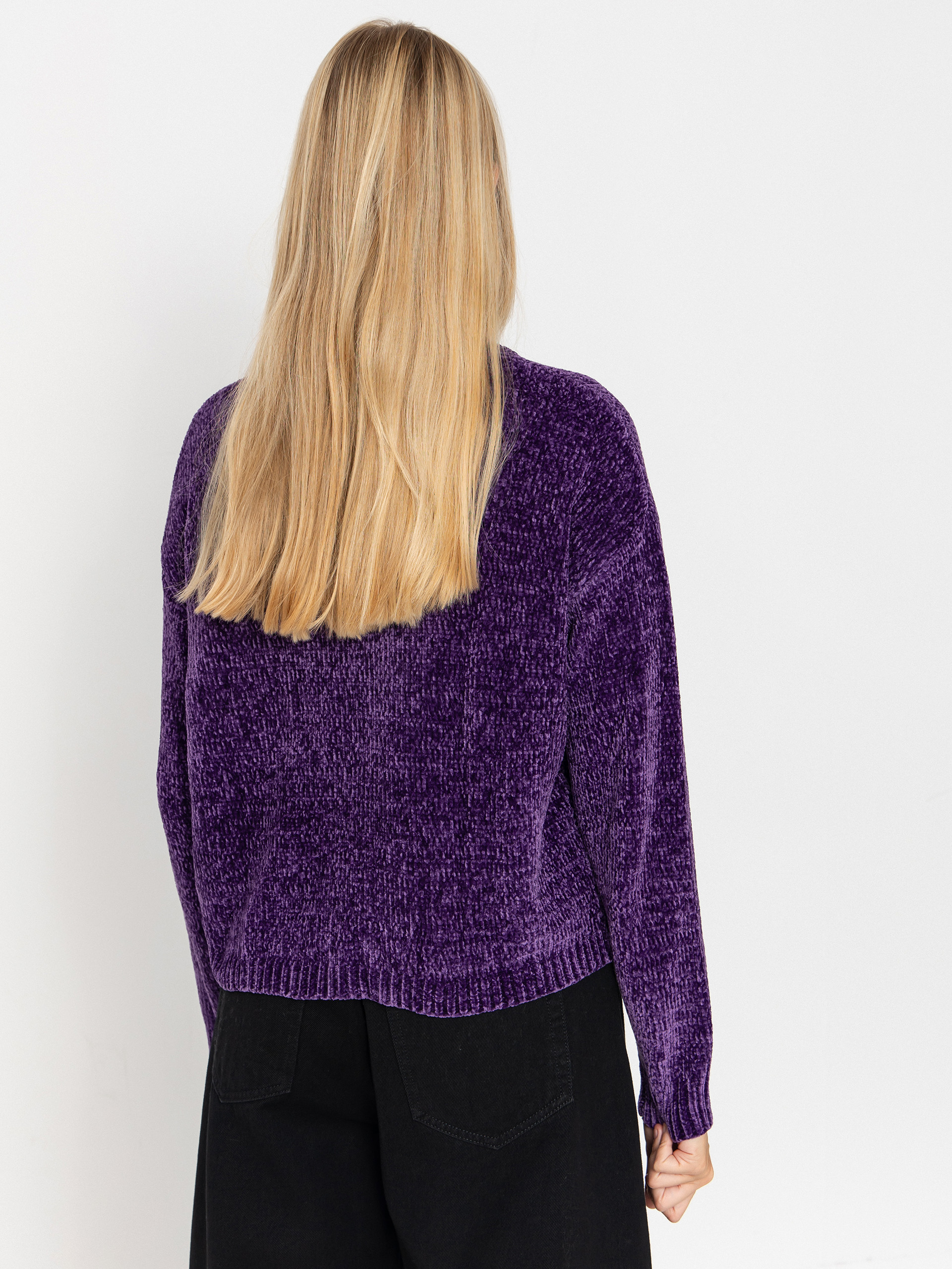 Svetr Volcom Bubble Tease Sweater Wmn (acai)