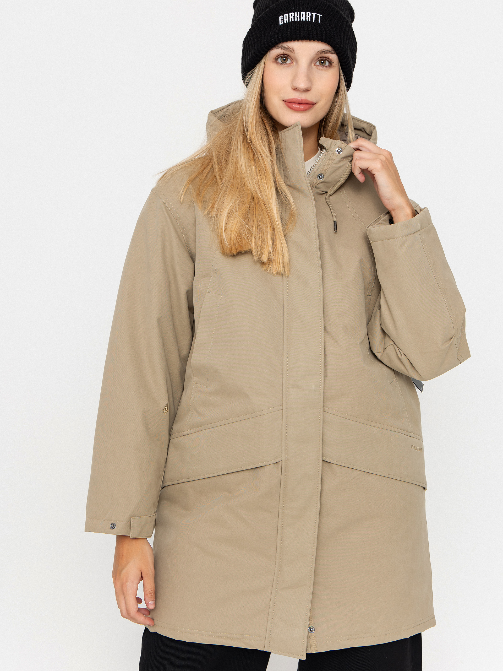 Bunda Volcom Somestone 10K Parka Wmn (khaki)