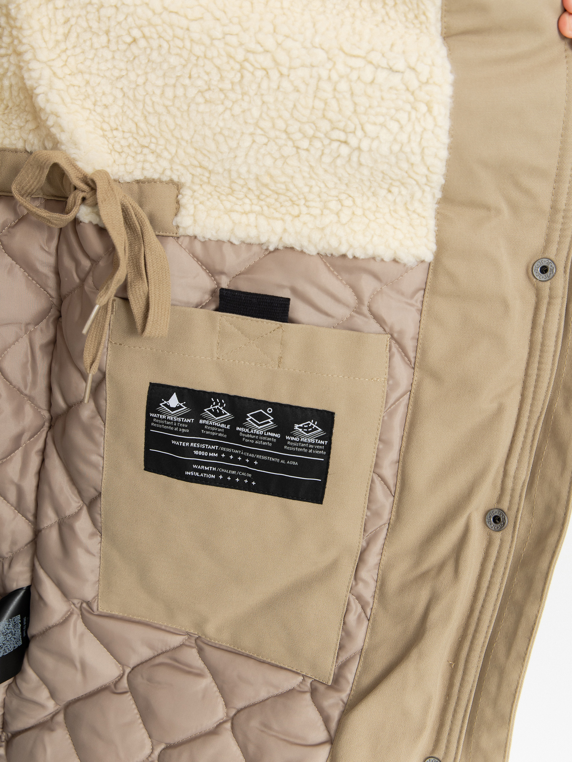 Bunda Volcom Somestone 10K Parka Wmn (khaki)