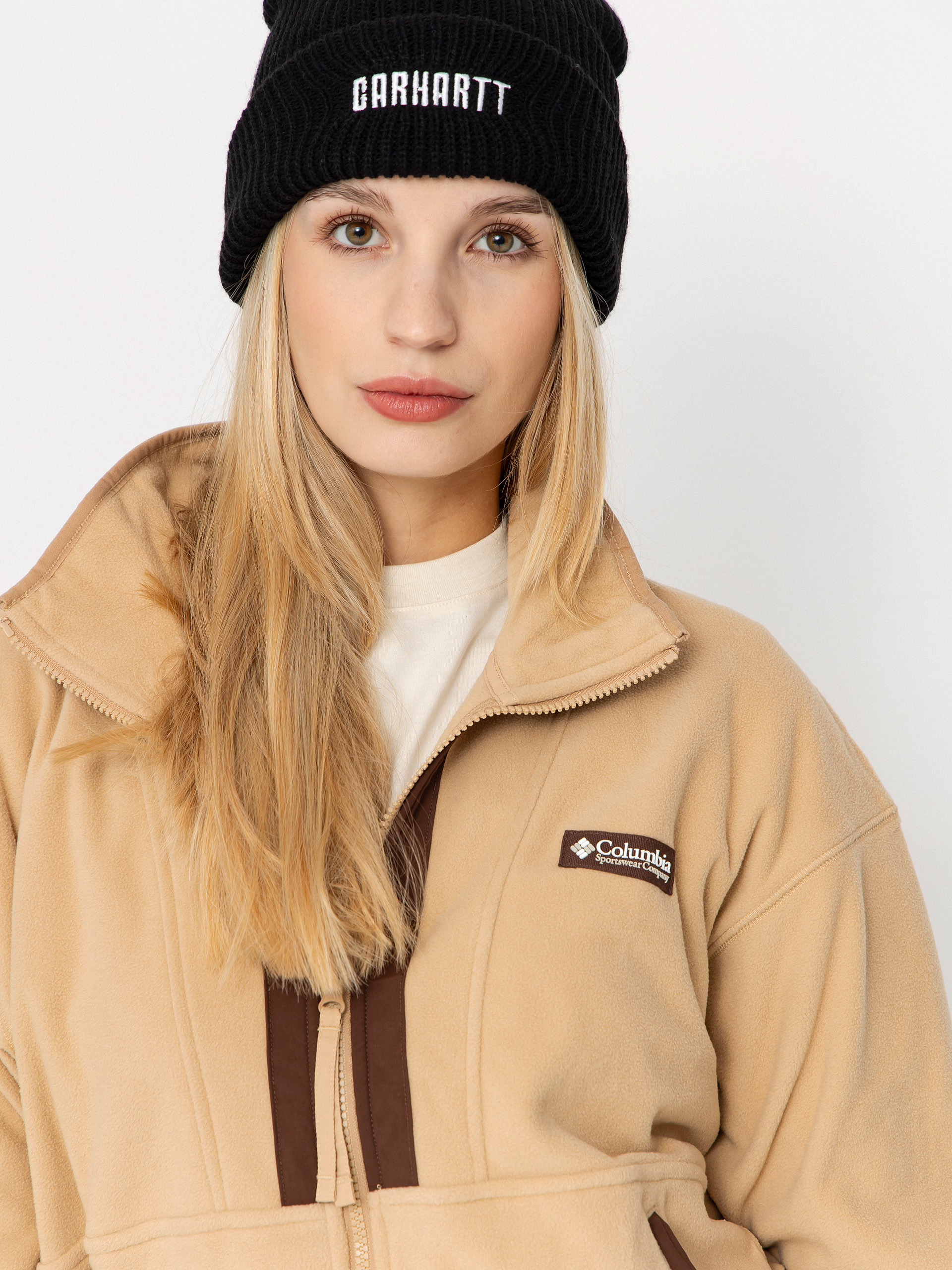 Dámský Fleecová mikina Columbia Backbowl II Full Zip (canoe/tobacco)