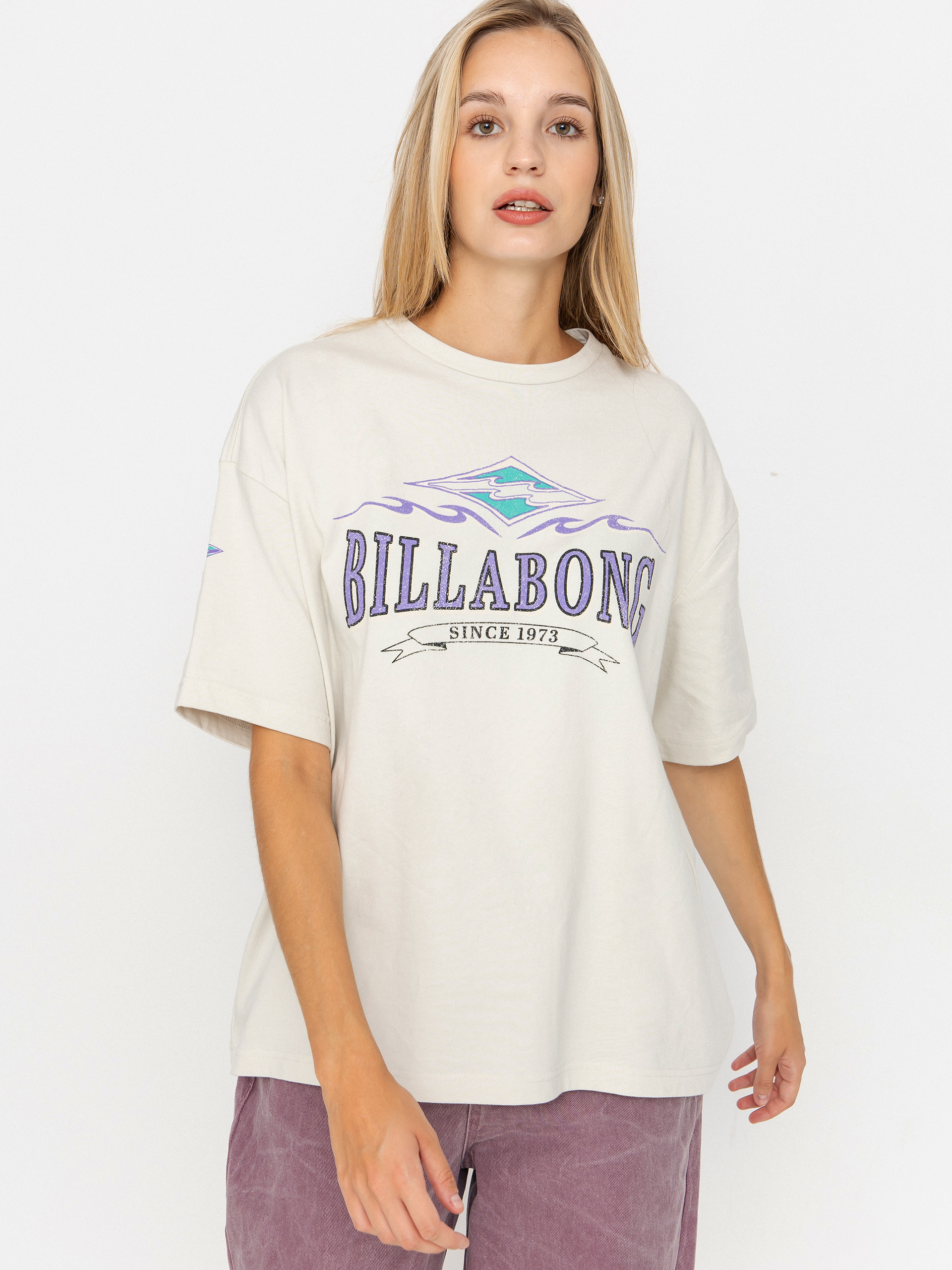 Tričko Billabong Wave Out Wmn (light grey)
